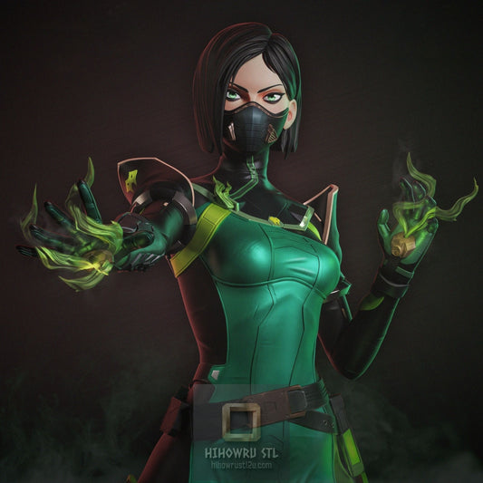 5109 Viper - Valorant - STL 3D Print Files