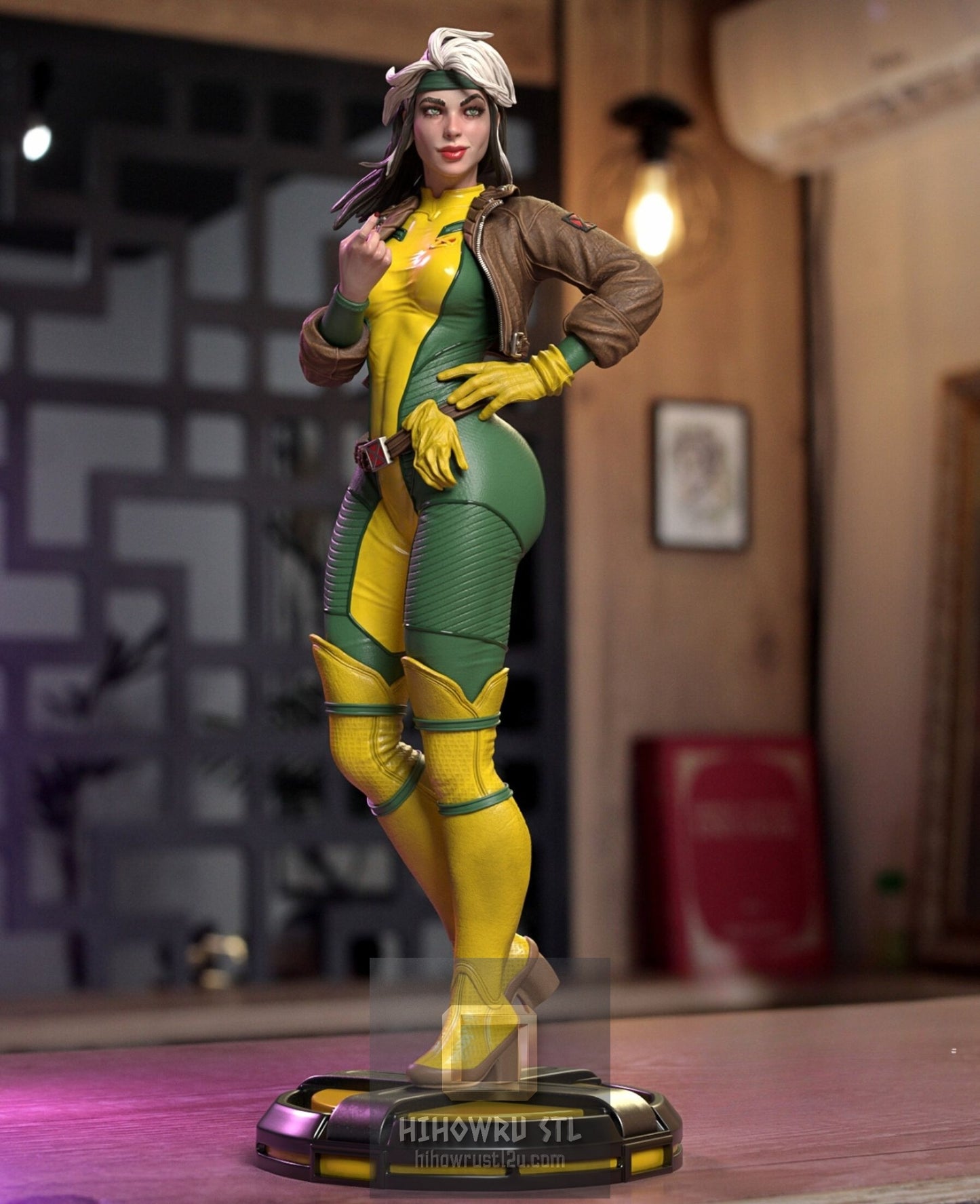5200 Rogue - X-men - STL 3D Print Files