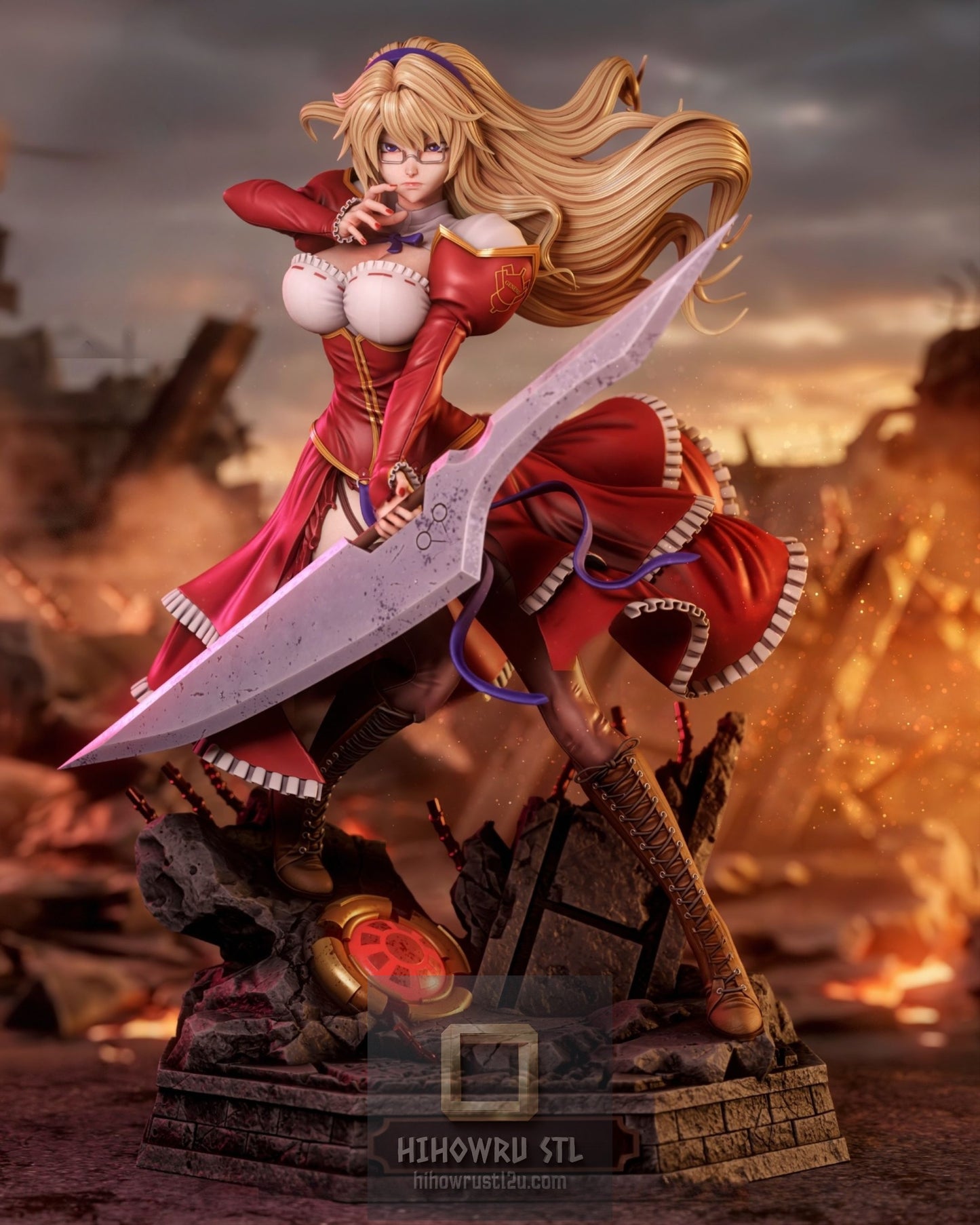 5223 Satellizer L. Bridget NSFW - Freezing - STL 3D Print Files