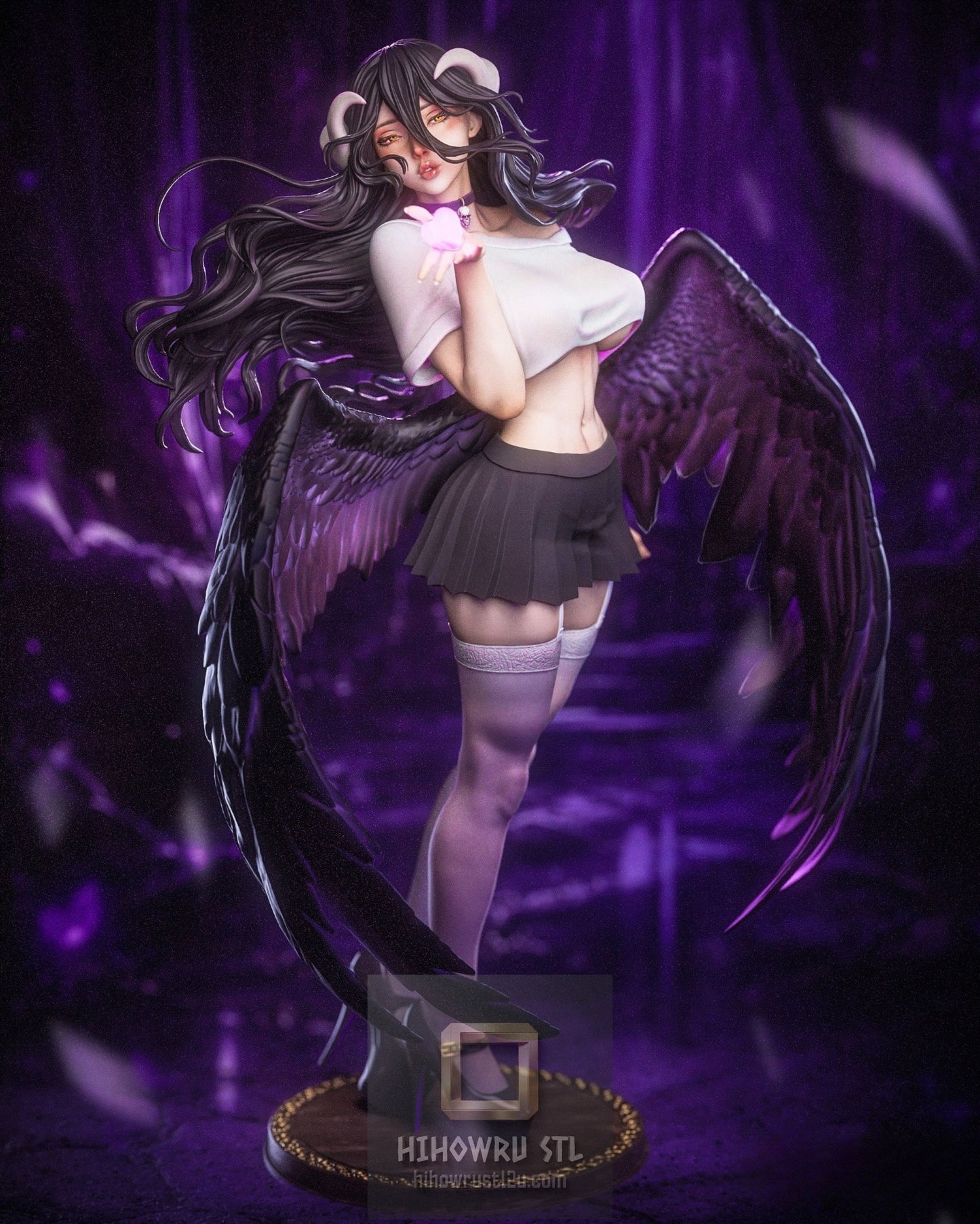 5331 Albedo NSFW - Overlord - STL 3D Print Files