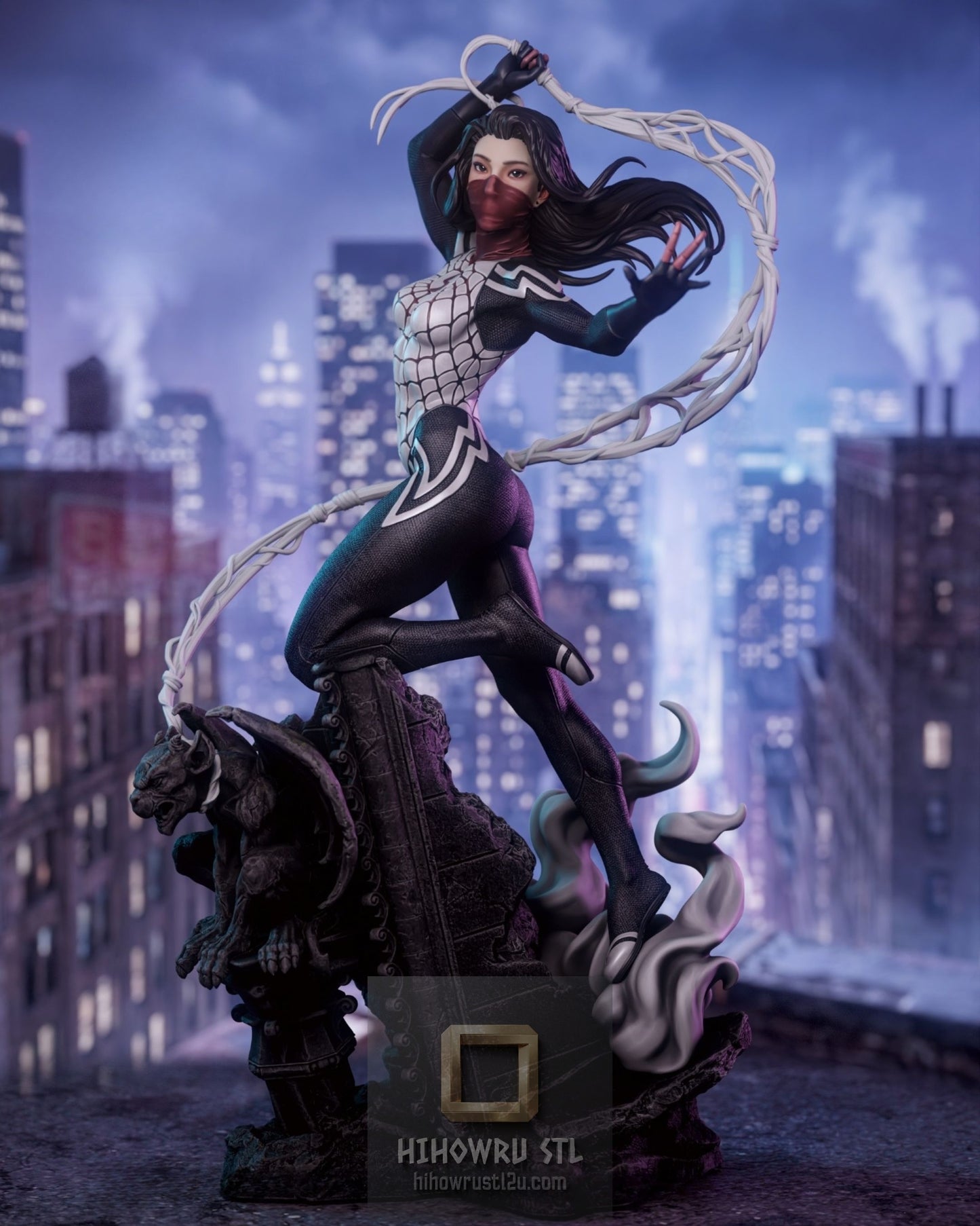 5335 Silk - Cindy Moon - Marvel Comics - STL 3D Print Files