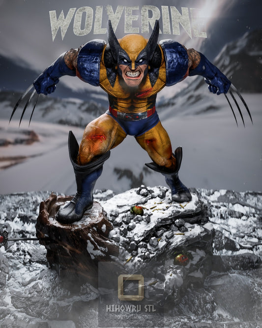 5409 WOLVERINE - X-MEN - STL 3D Print Files