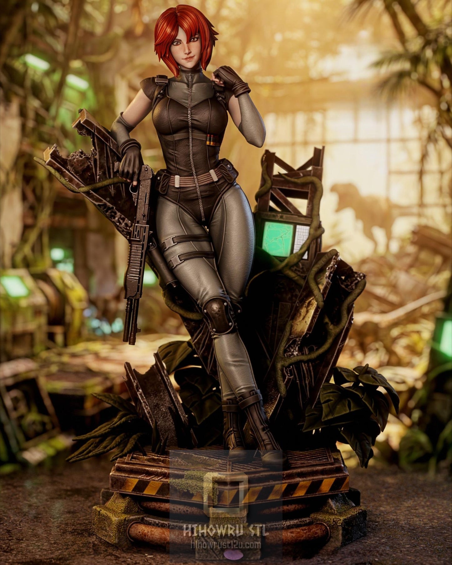 5495 Regina NSFW - Dino Crisis - STL 3D Print Files