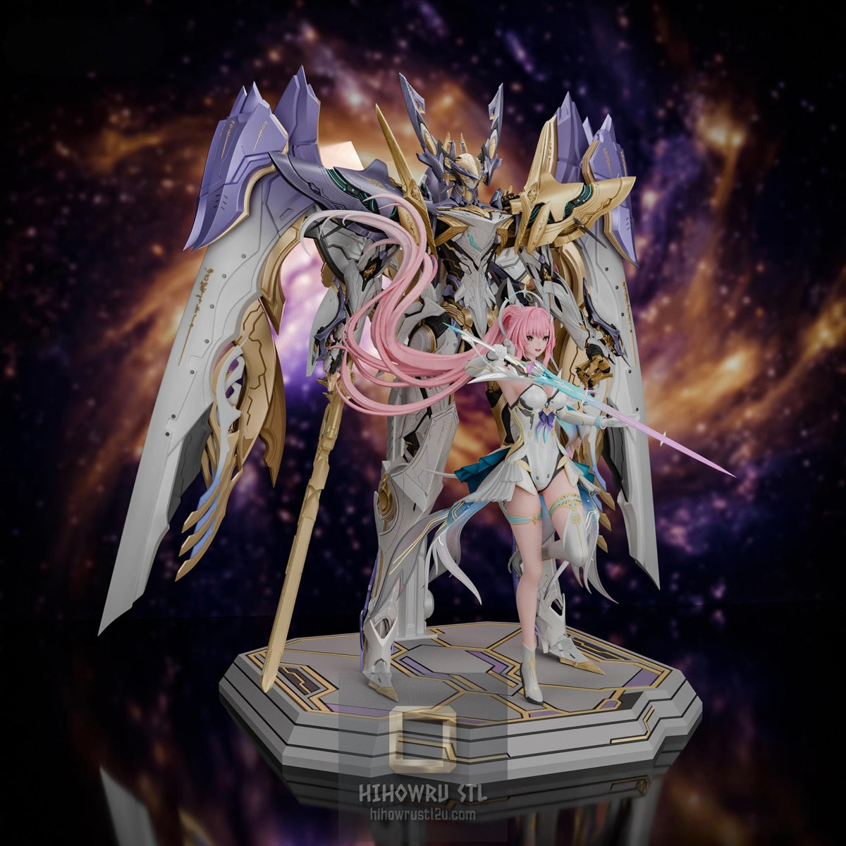 5561 Exostrider and Aemeath – Wuthering Waves - STL 3D Print Files