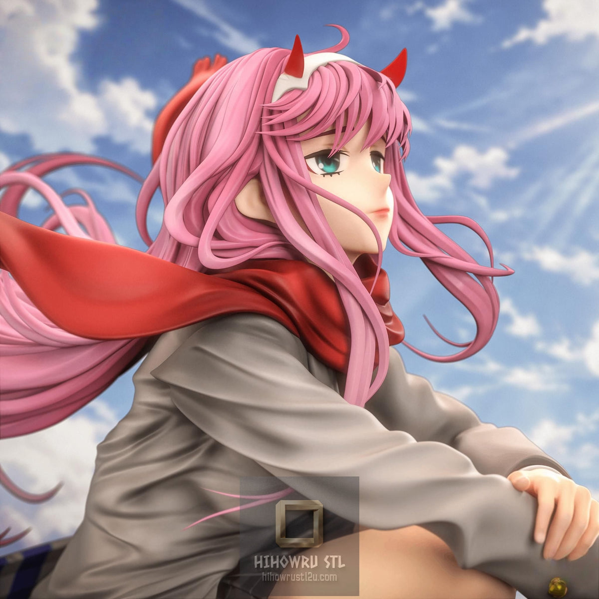 5565 Zero Two - Darling in the Franxx - STL 3D Print Files