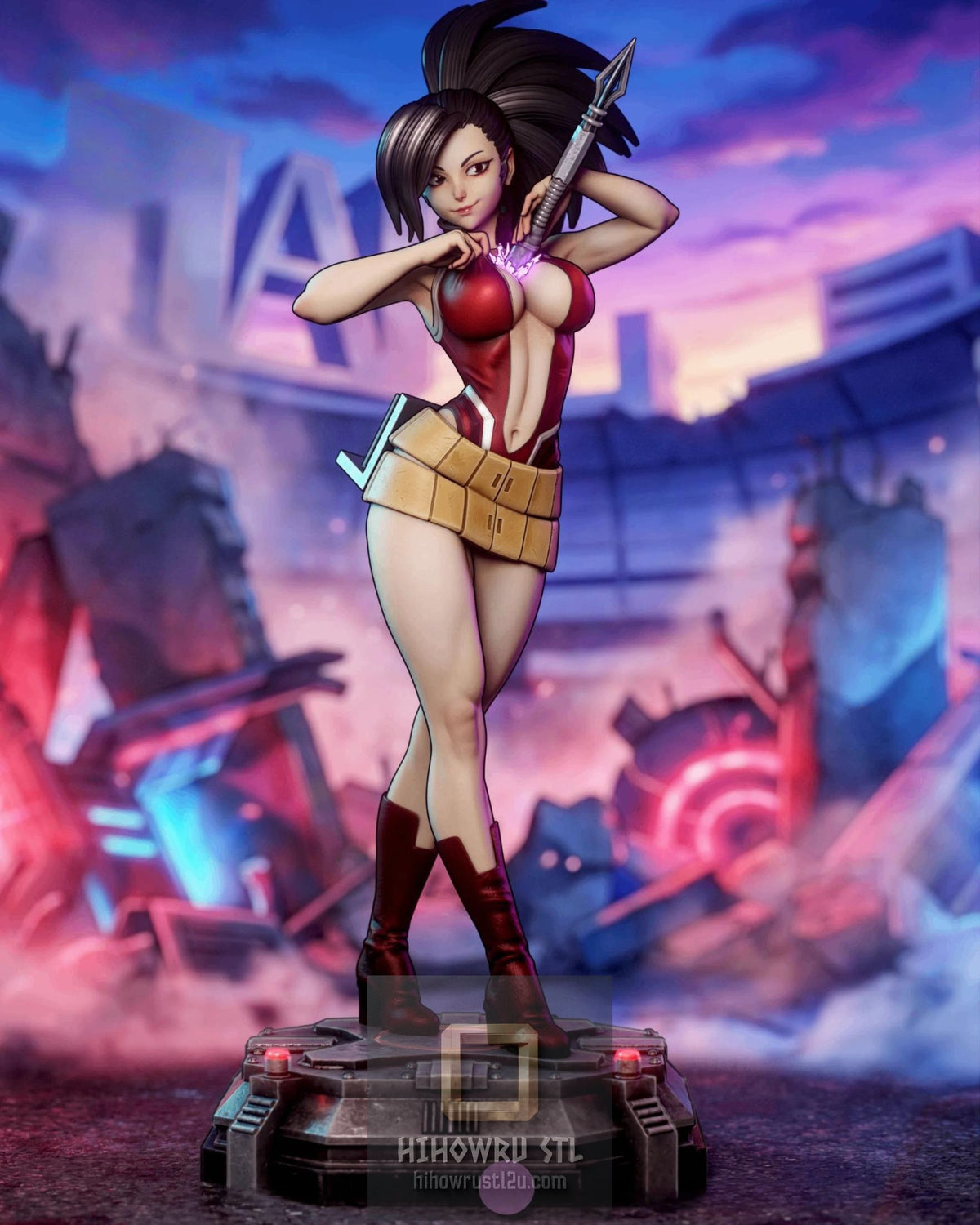 5631 Momo Yaoyorozu NSFW - My Hero Academia - STL 3D Print Files