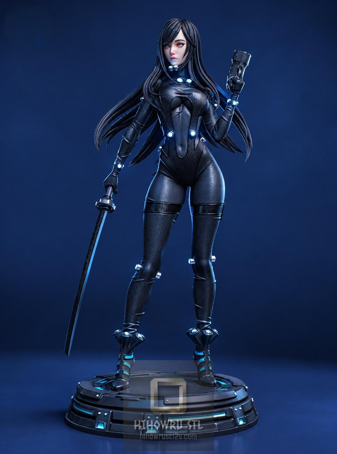 5658 Reika Shimohira NSFW - Gantz - STL 3D Print Files
