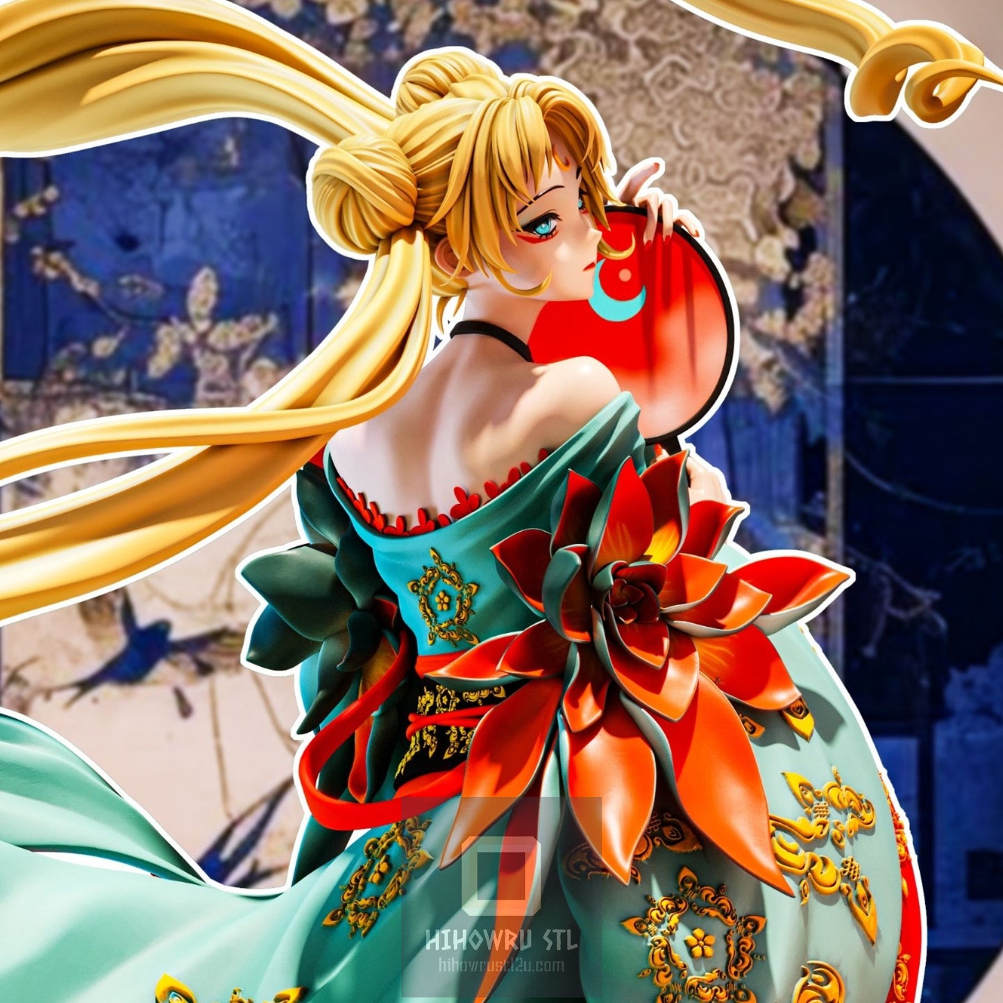 4801 Sailor Moon - Usagi Tsukino - STL 3D Print Files