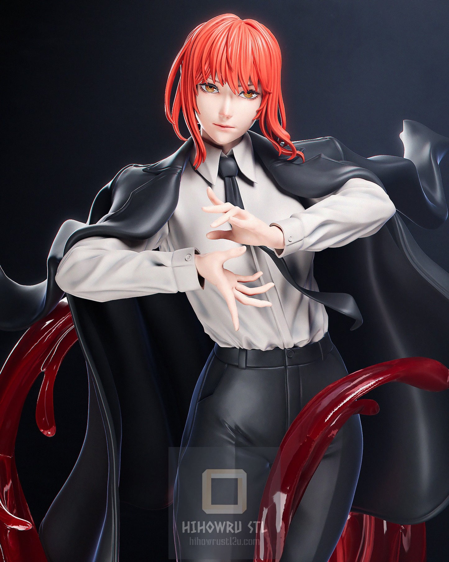 4630 Makima - Chainsaw Man - STL 3D Print Files