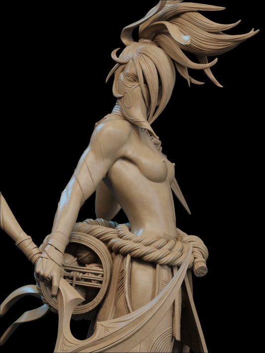 3656 Akali NSFW - League of Legends - STL 3D Print Files