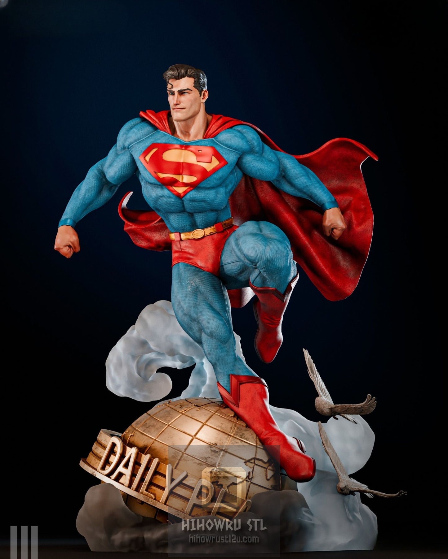 5265 Superman - DC COMICS - STL 3D Print Files