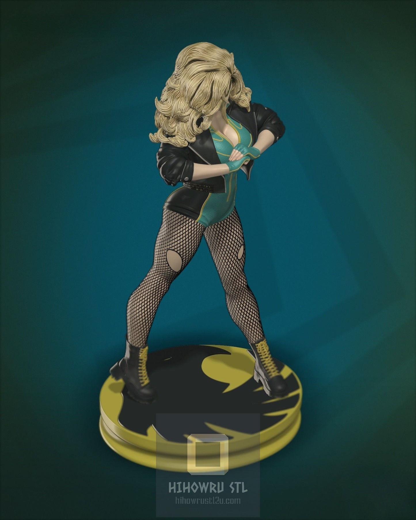 4346 Black Canary - DC Comics - STL 3D Print Files