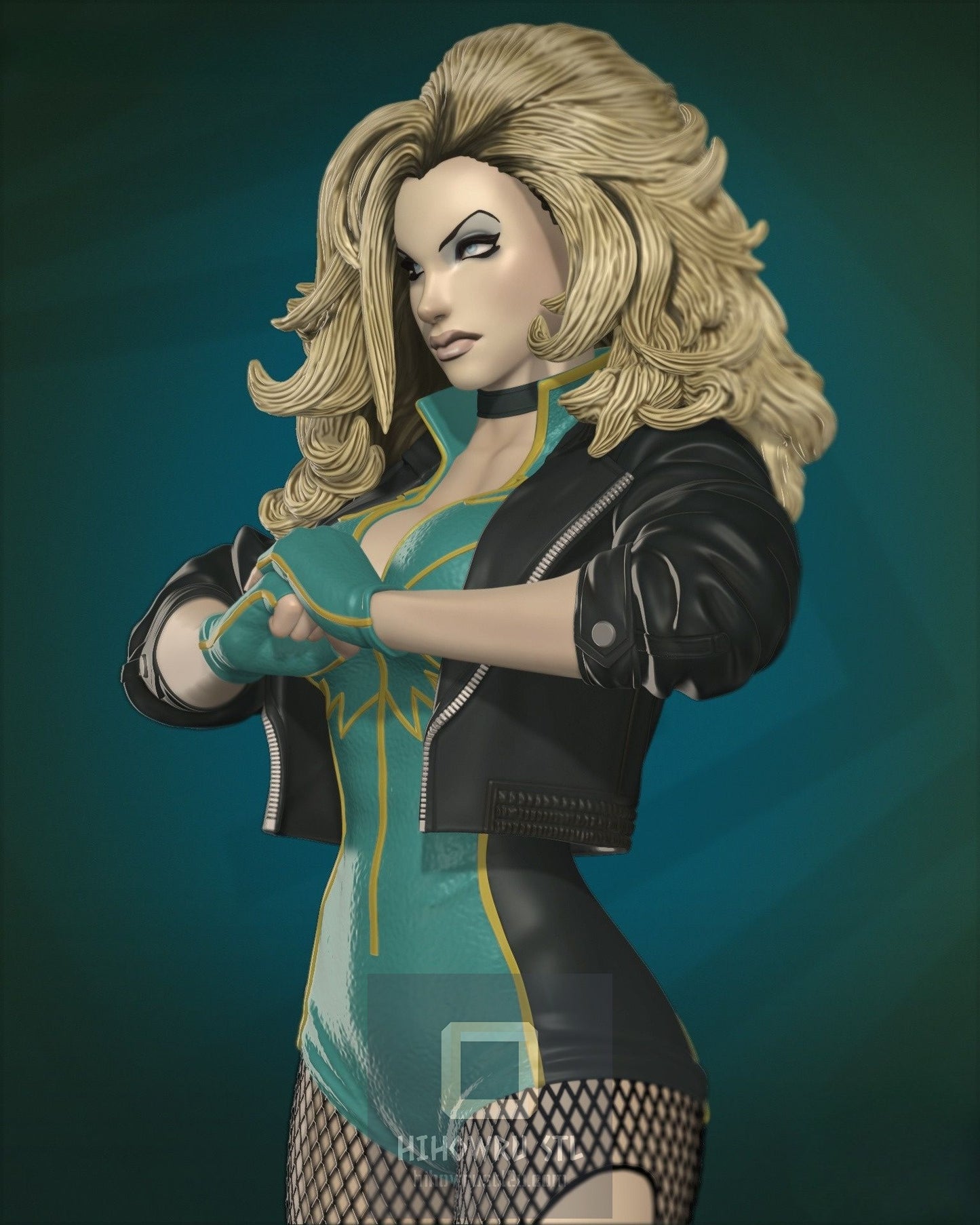 4346 Black Canary - DC Comics - STL 3D Print Files