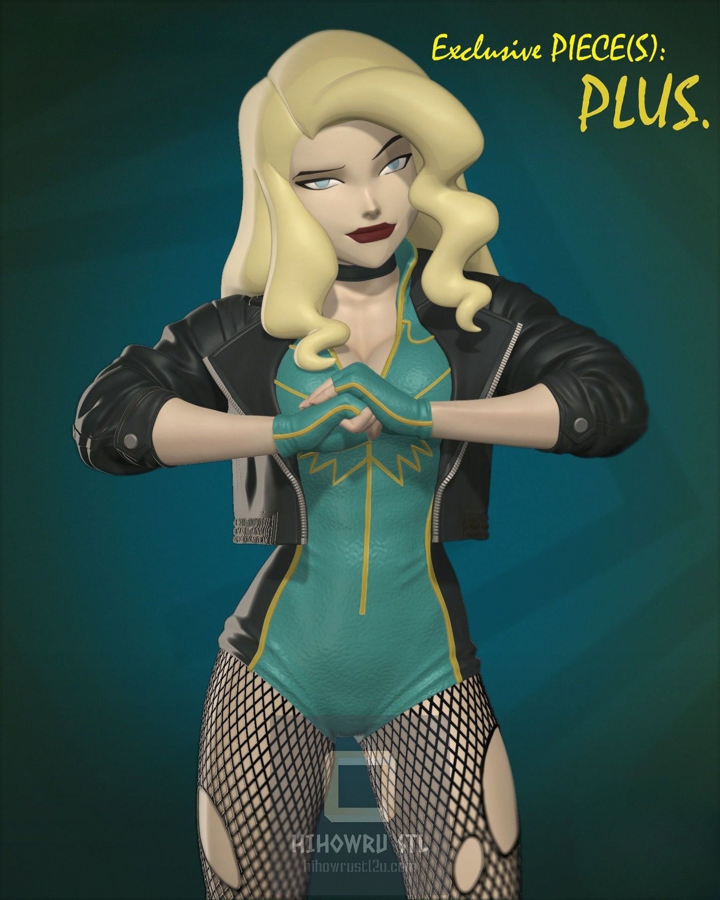 4346 Black Canary - DC Comics - STL 3D Print Files