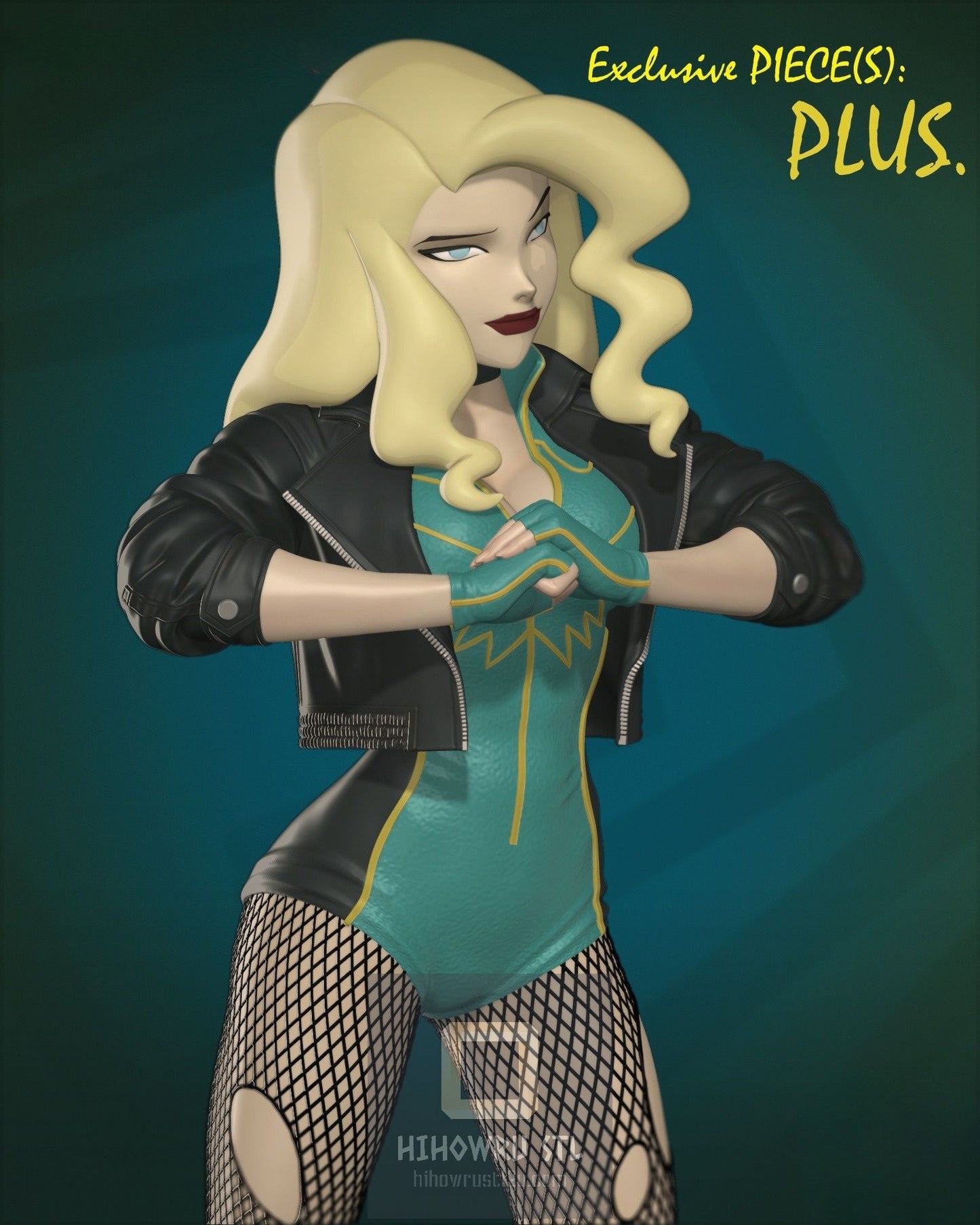 4346 Black Canary - DC Comics - STL 3D Print Files