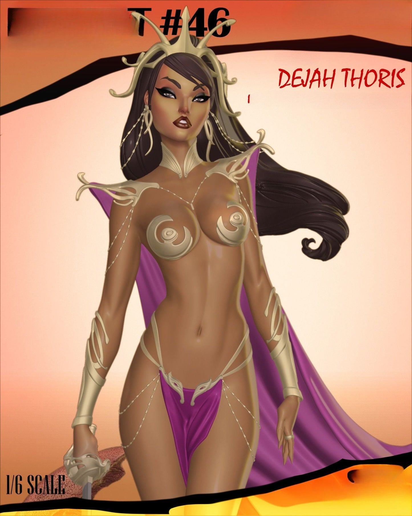 3957 Dejah Thoris NSFW  - STL 3D Print Files