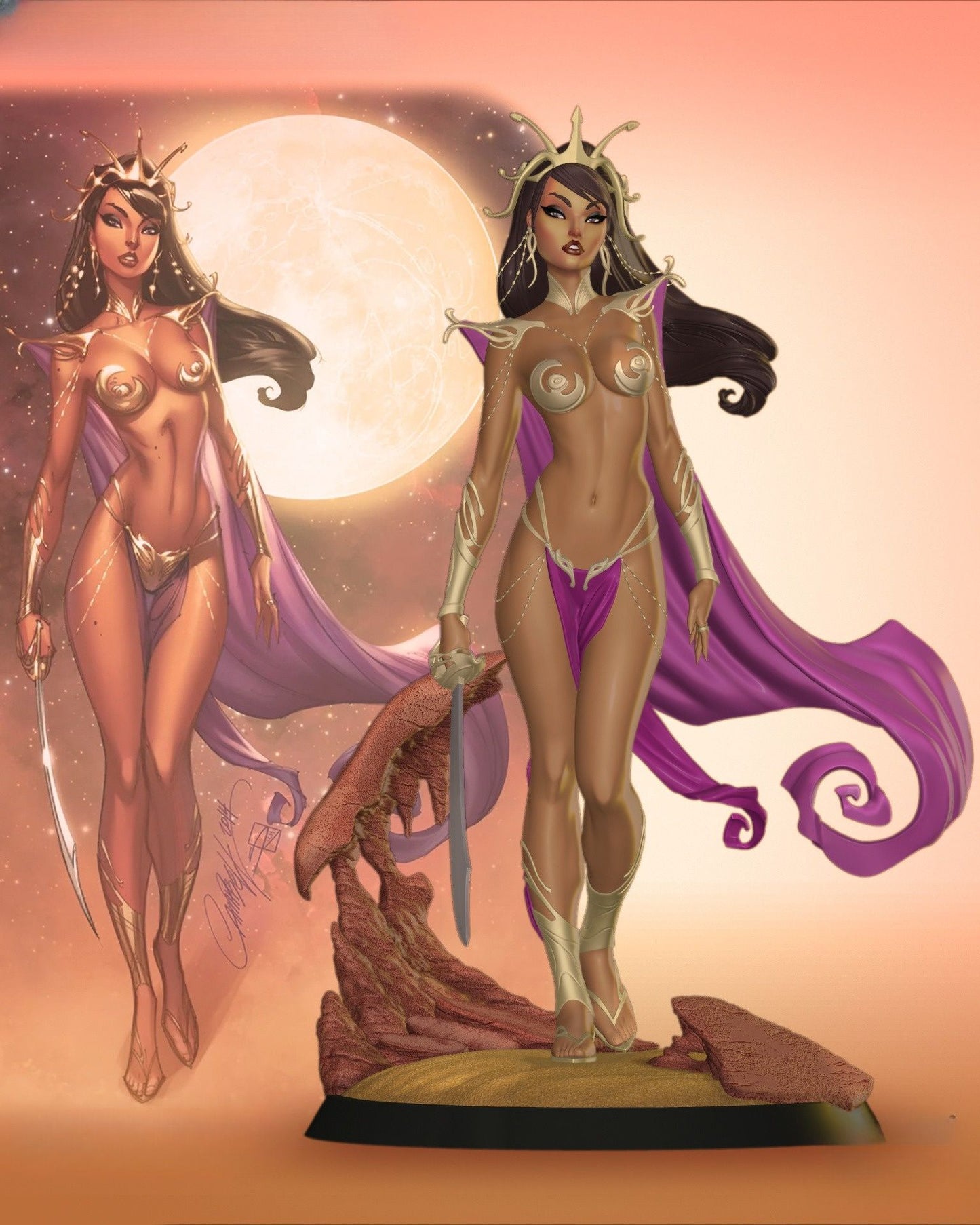 3957 Dejah Thoris NSFW  - STL 3D Print Files