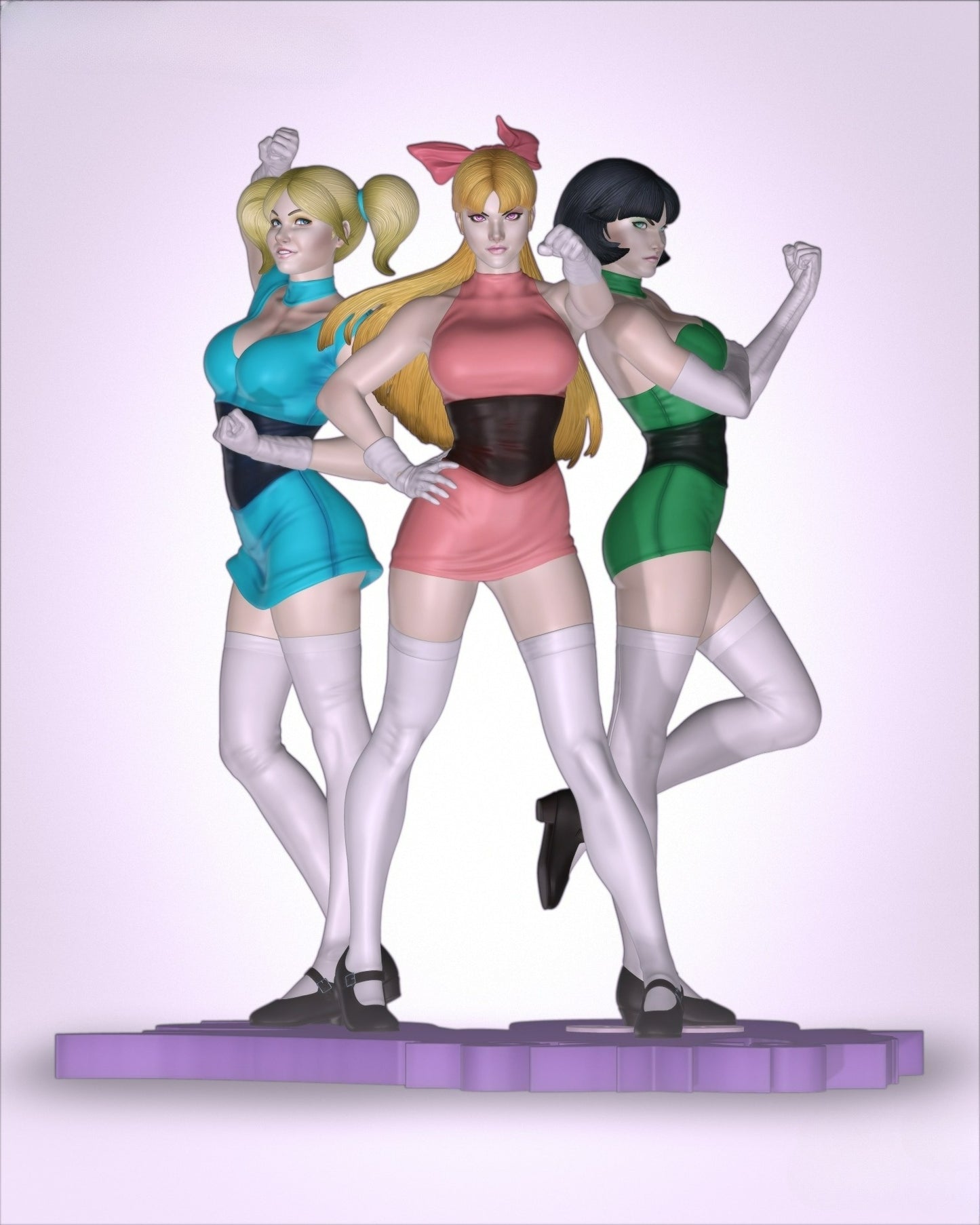 3561 The Powerpuff Girls - STL 3D Print Files