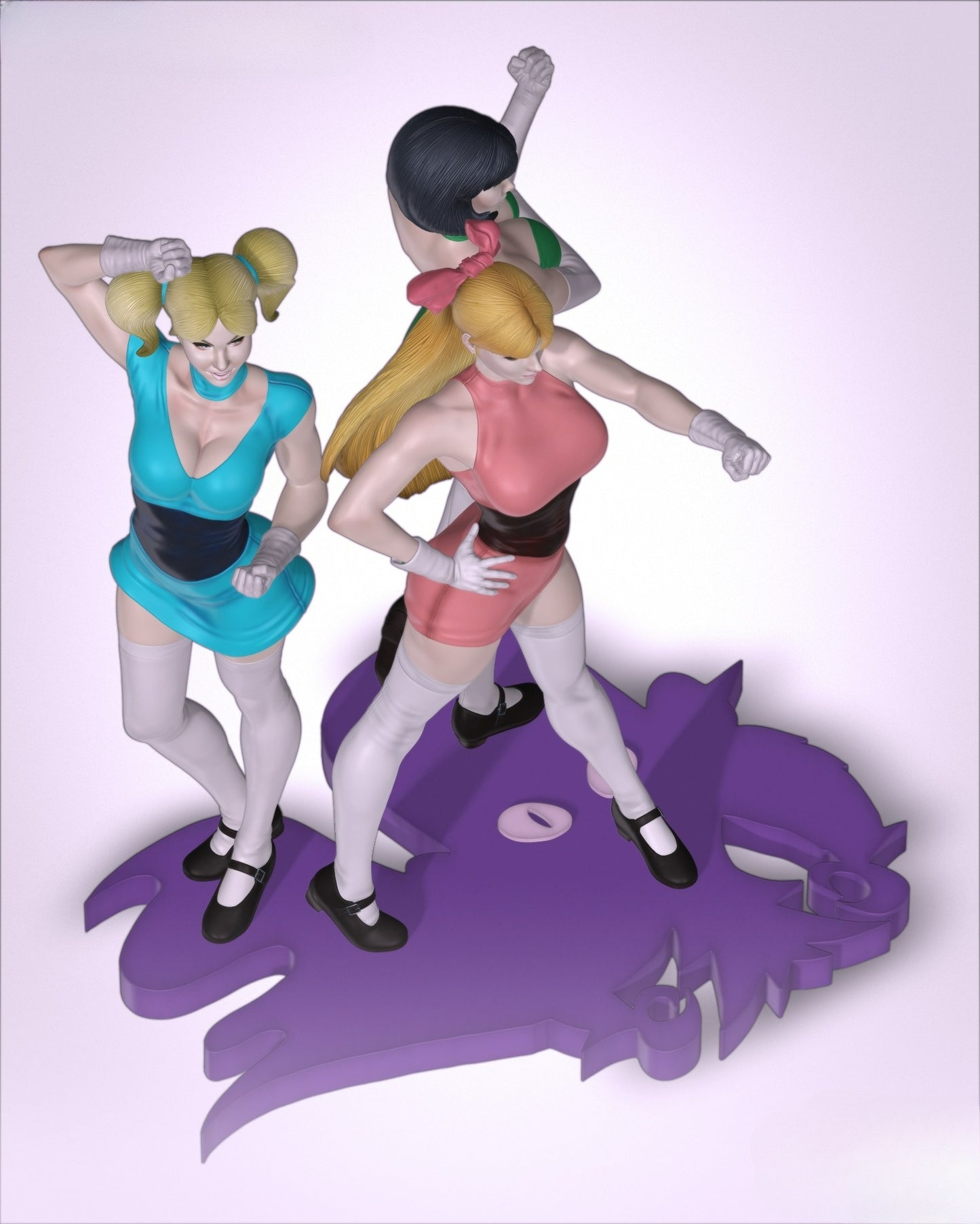 3561 The Powerpuff Girls - STL 3D Print Files