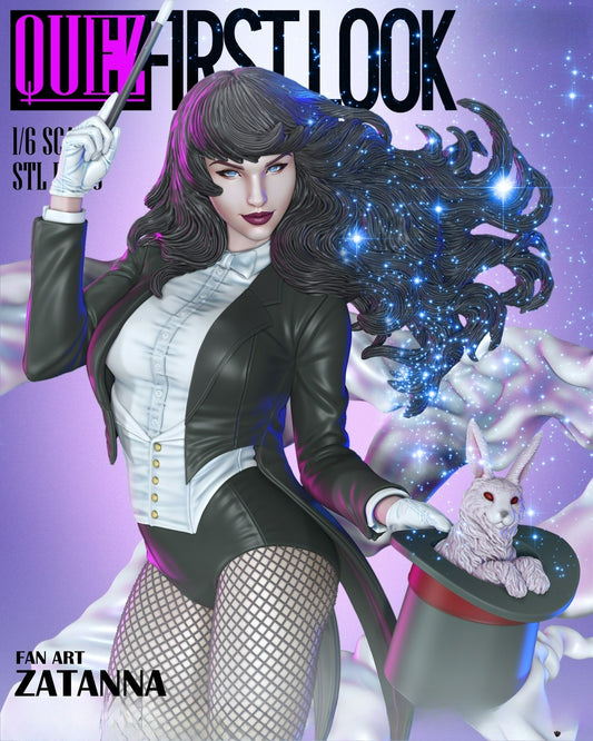 2882 Zatanna - DC Comics - STL 3D Print Files