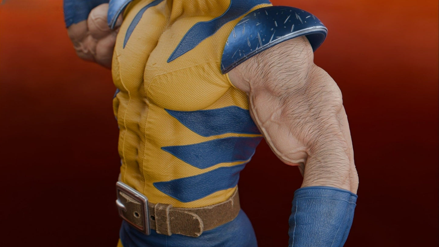 3126 WOLVERINE - X-MEN - STL 3D Print Files