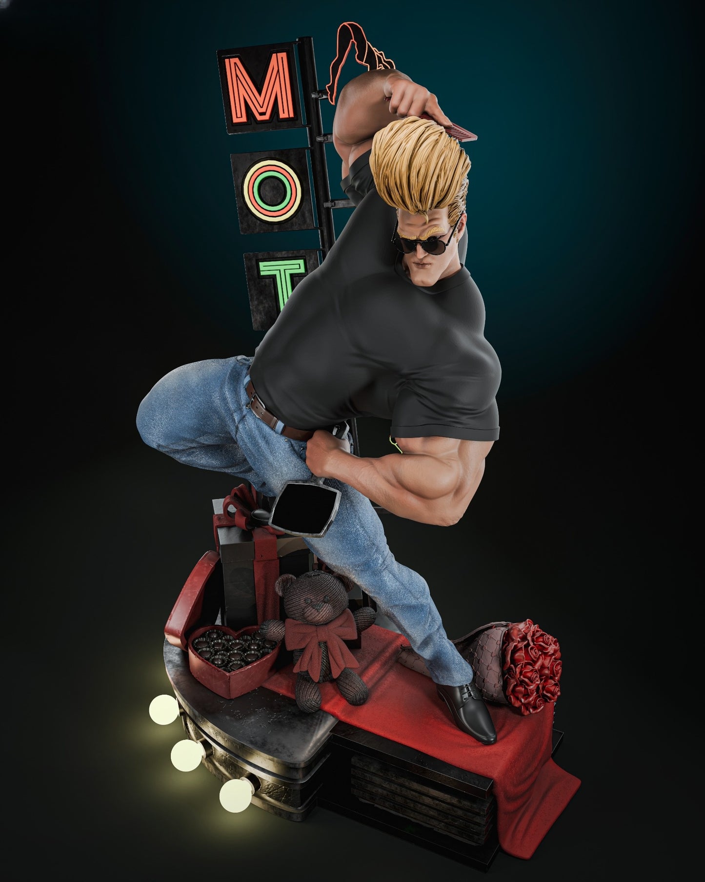 3215 Johnny Bravo - STL 3D Print Files