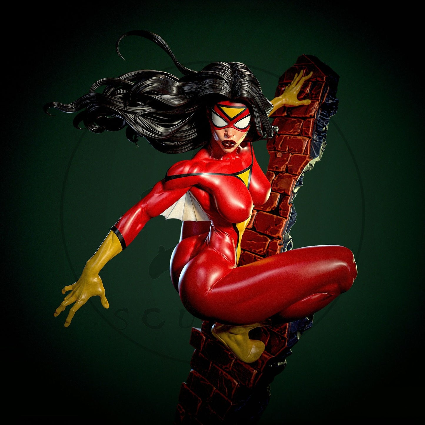 3637 Spider-Woman NSFW - Marvel Comics - STL 3D Print Files