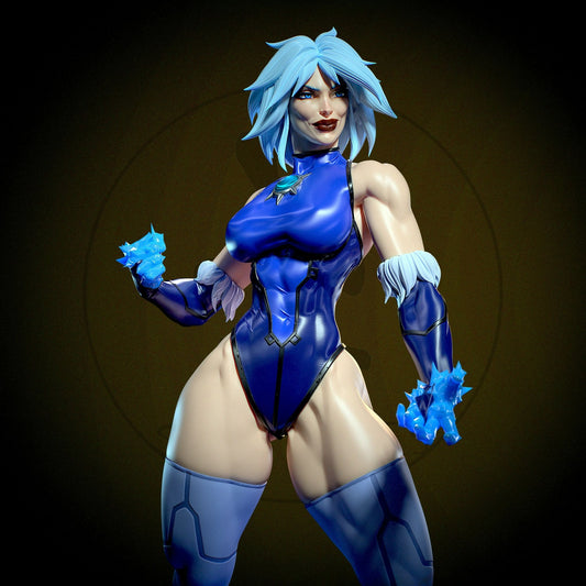 3638 Killer Frost NSFW - DC COMICS - STL 3D Print Files