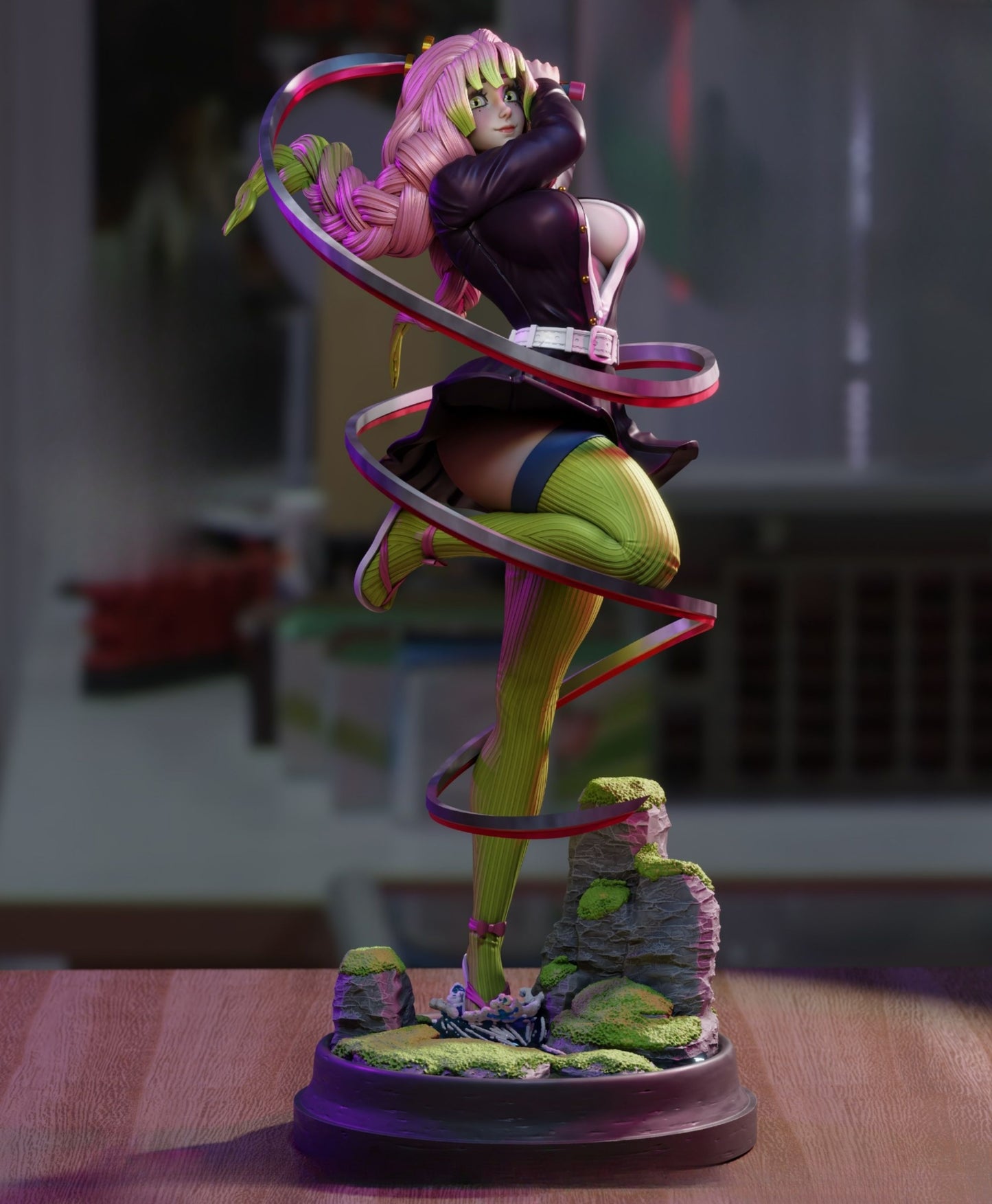 3729 Mitsuri Kanroji NSFW - Demon Slayer - STL 3D Print Files