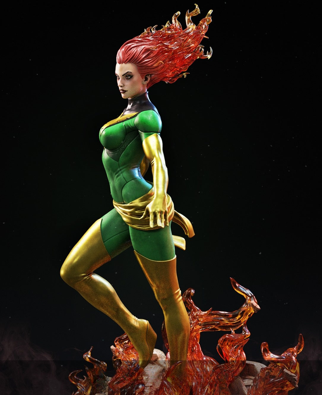 4228 Dark Phoenix - X-MEN - STL 3D Print Files