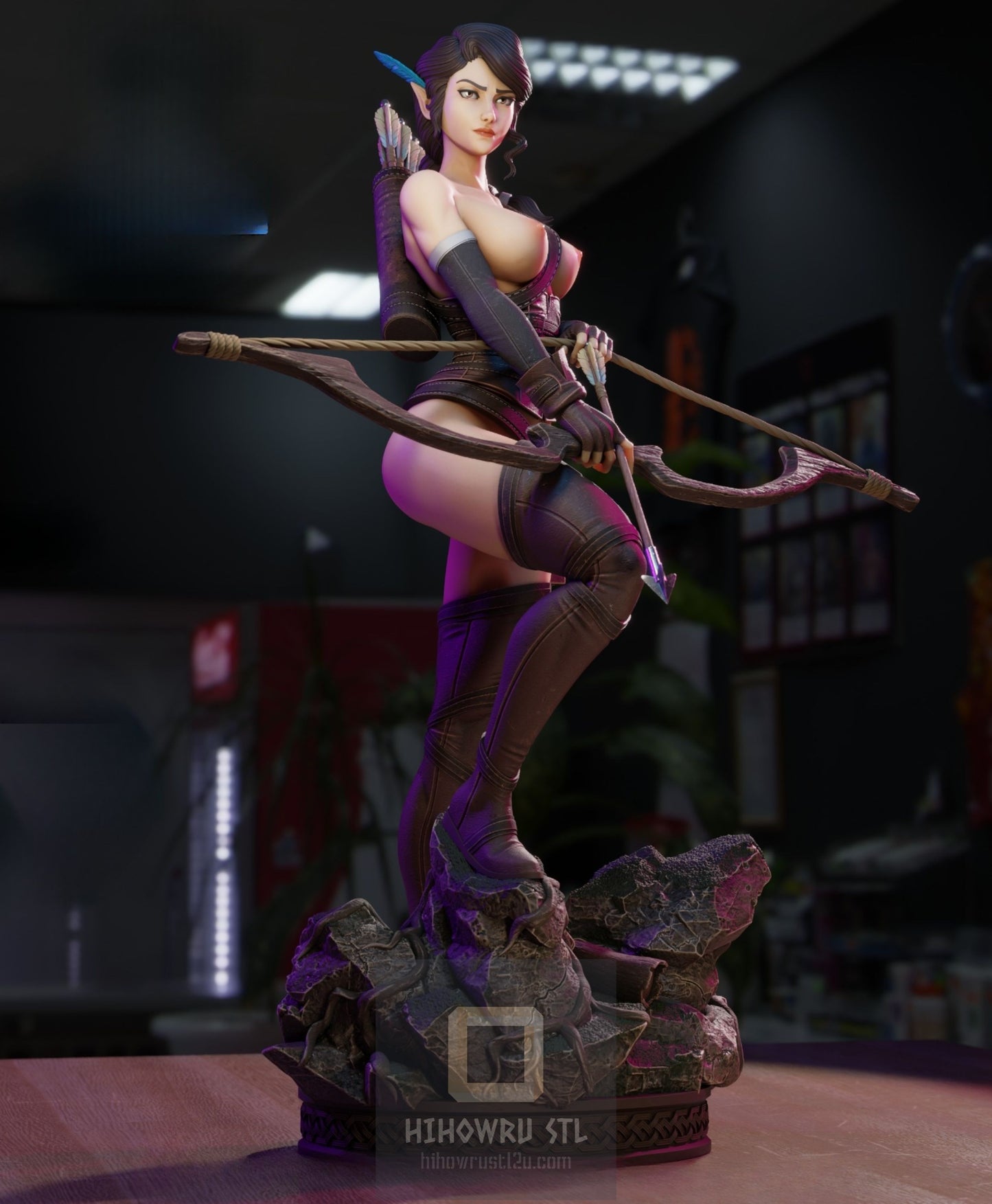 4287 Vex’ahlia NSFW - Vox Machina - STL 3D Print Files