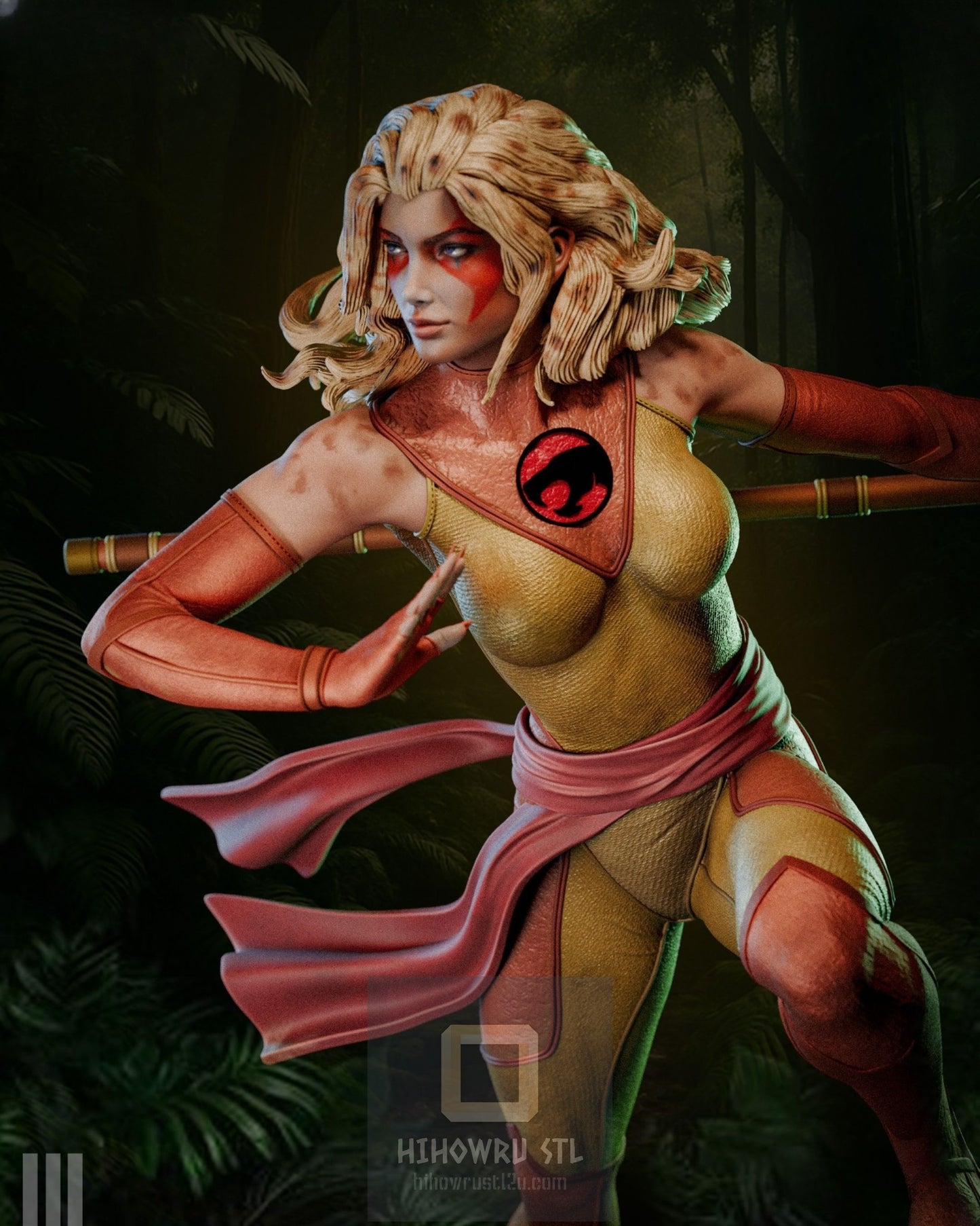 4288 Cheetara - ThunderCats - STL 3D Print Files