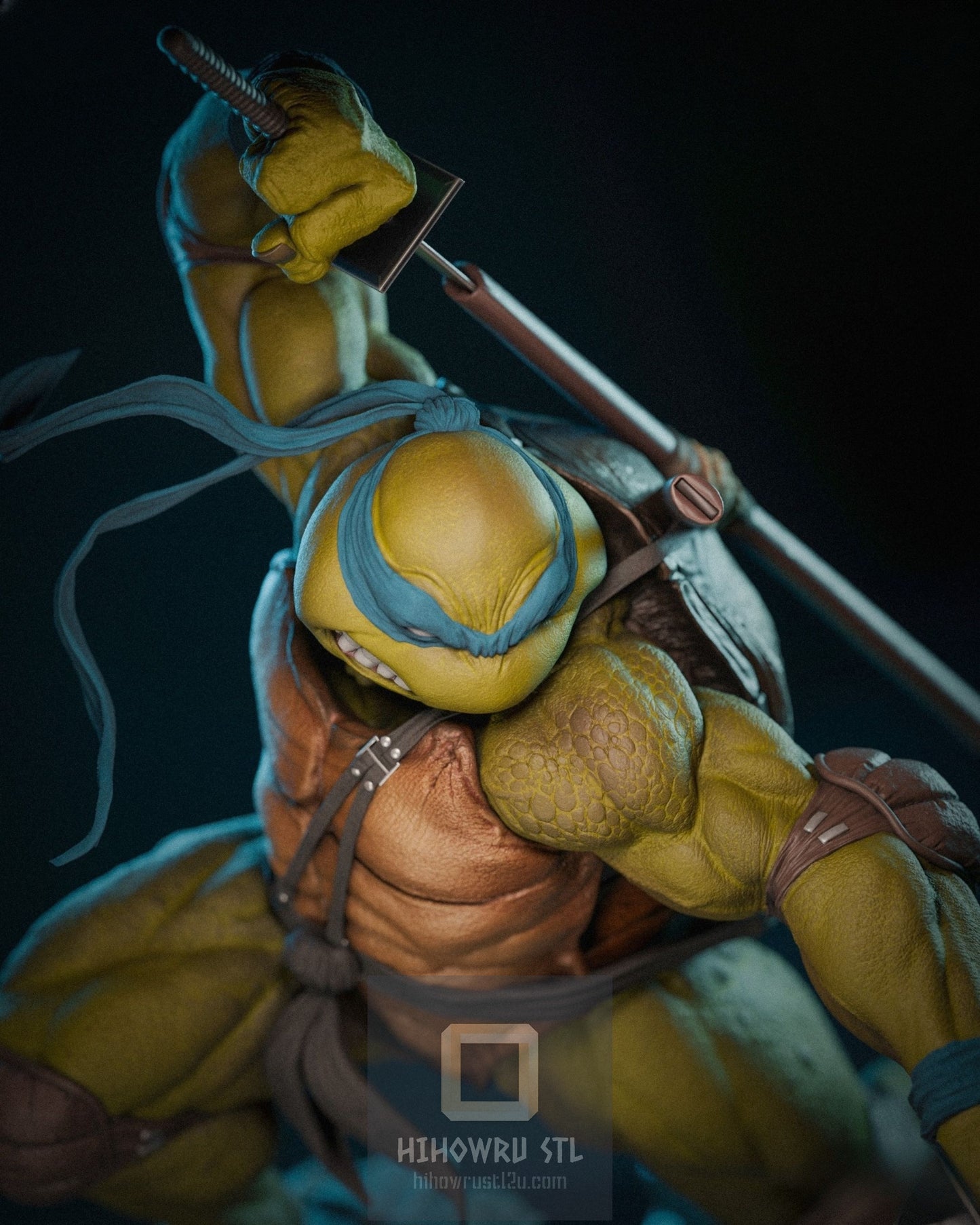 4356 Leonardo - TMNT - STL 3D Print Files