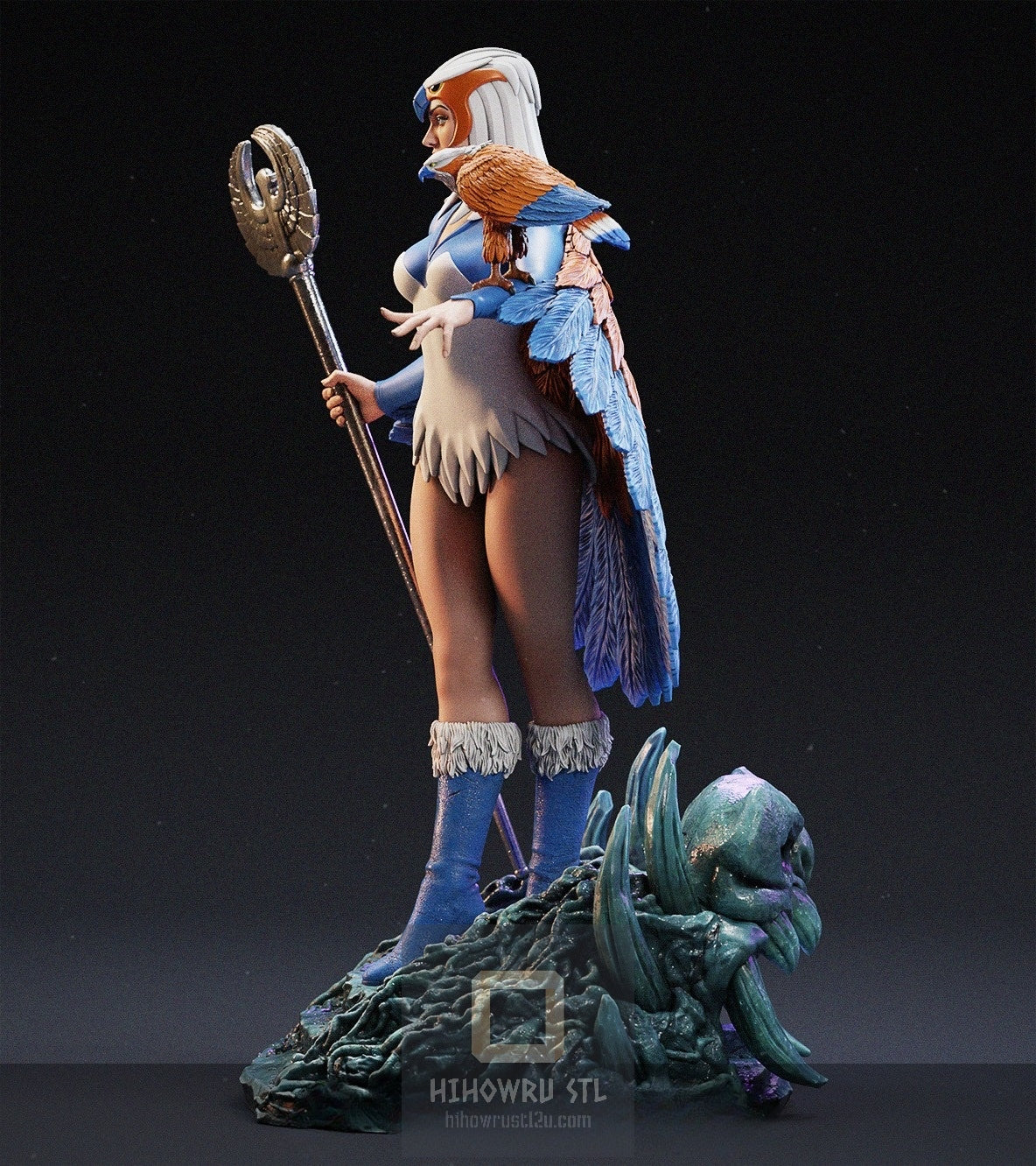 4859 Sorceress of Castle Grayskull - Masters of the Universe - STL 3D Print Files