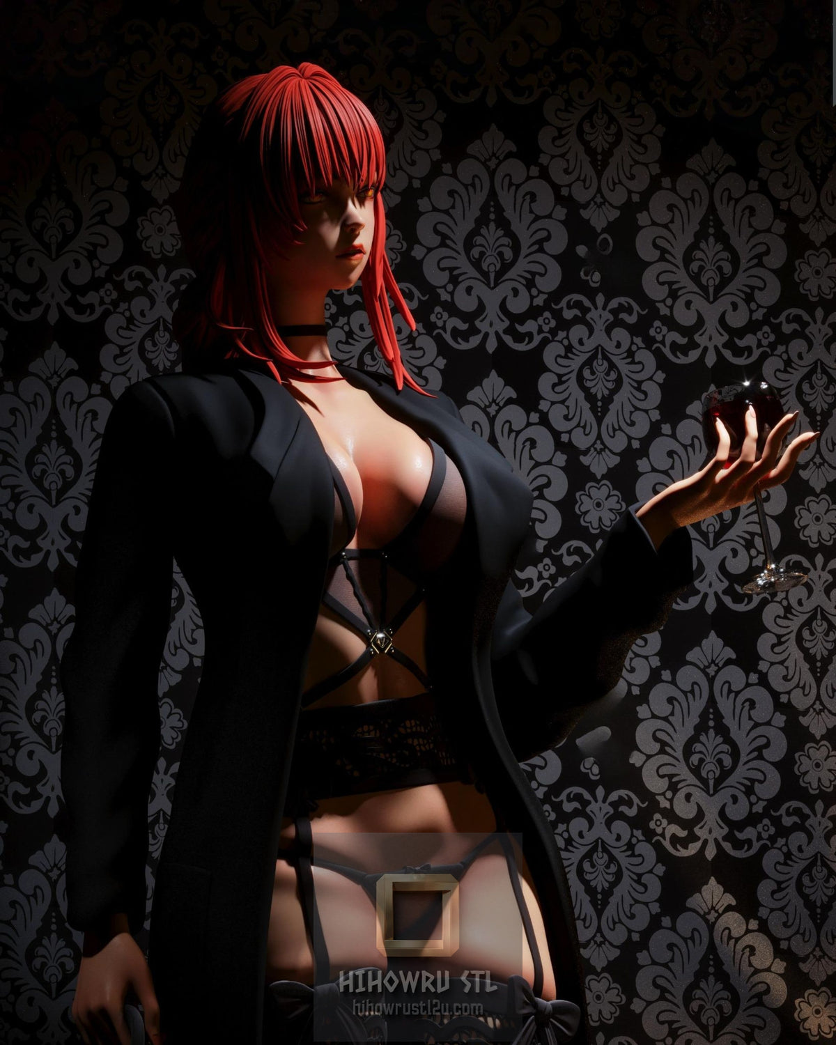 5549 Makima - Chainsaw Man - STL 3D Print Files