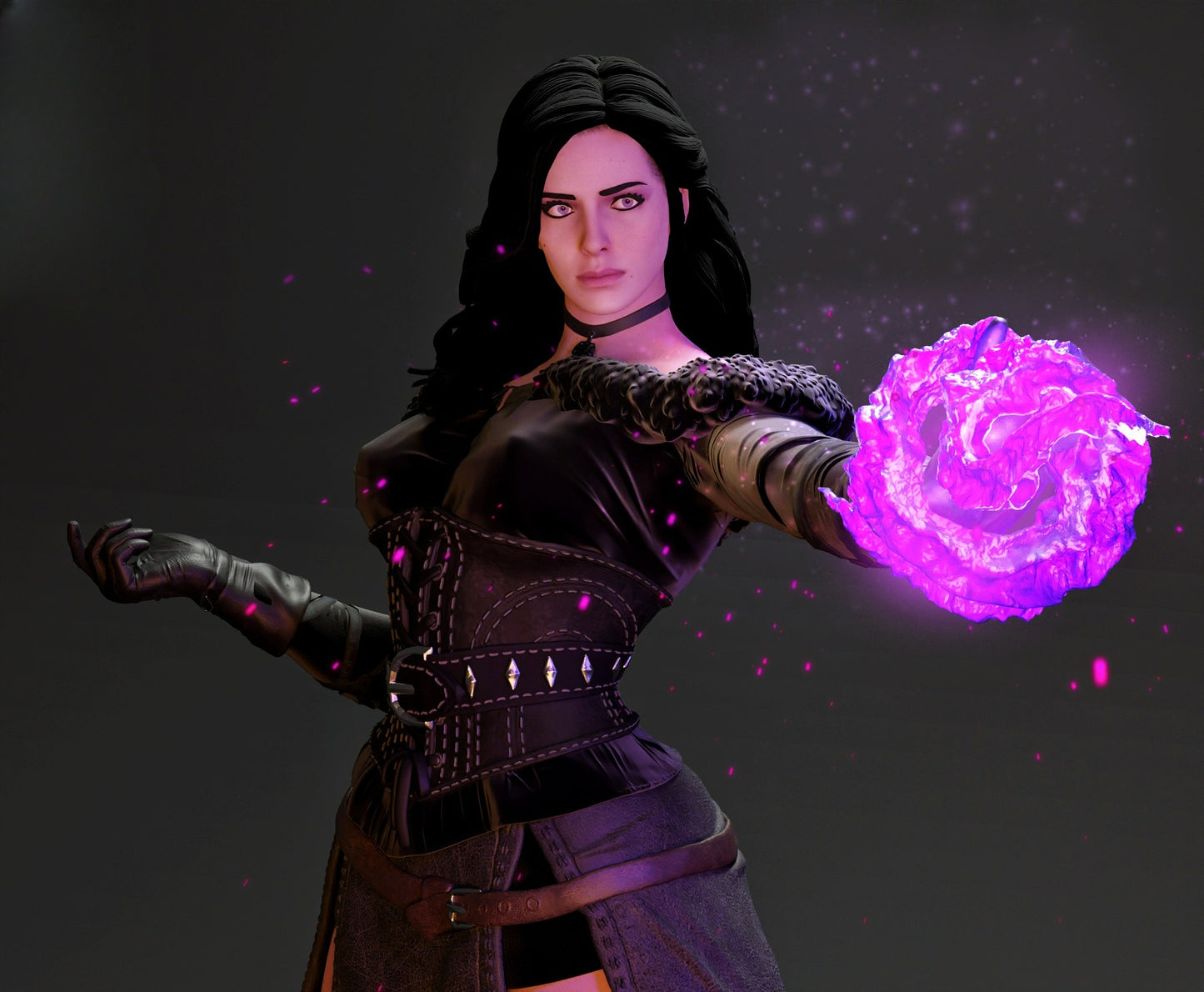 3212 Yennefer of Vengerberg - The Witcher - STL 3D Print Files