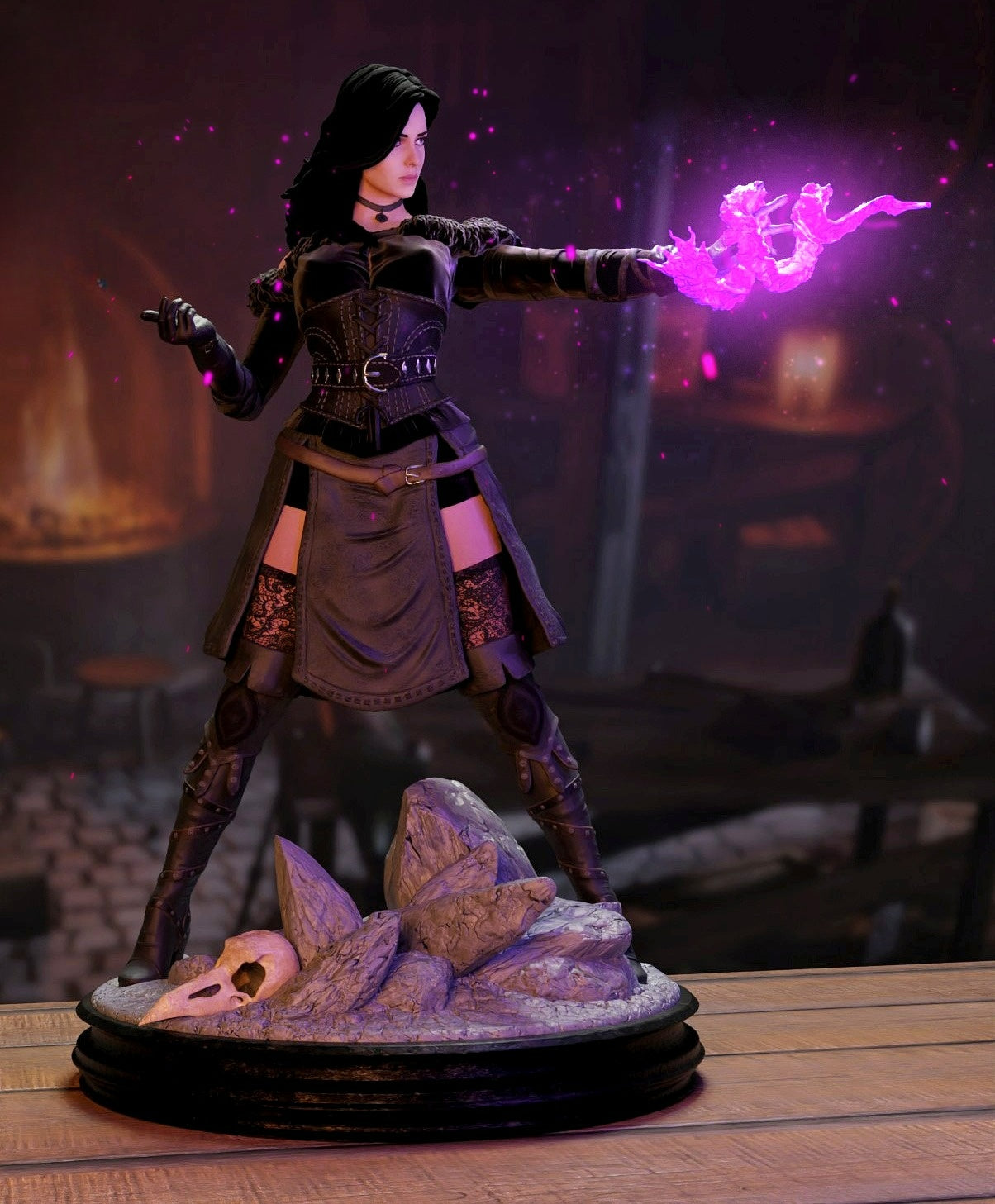 3212 Yennefer of Vengerberg - The Witcher - STL 3D Print Files