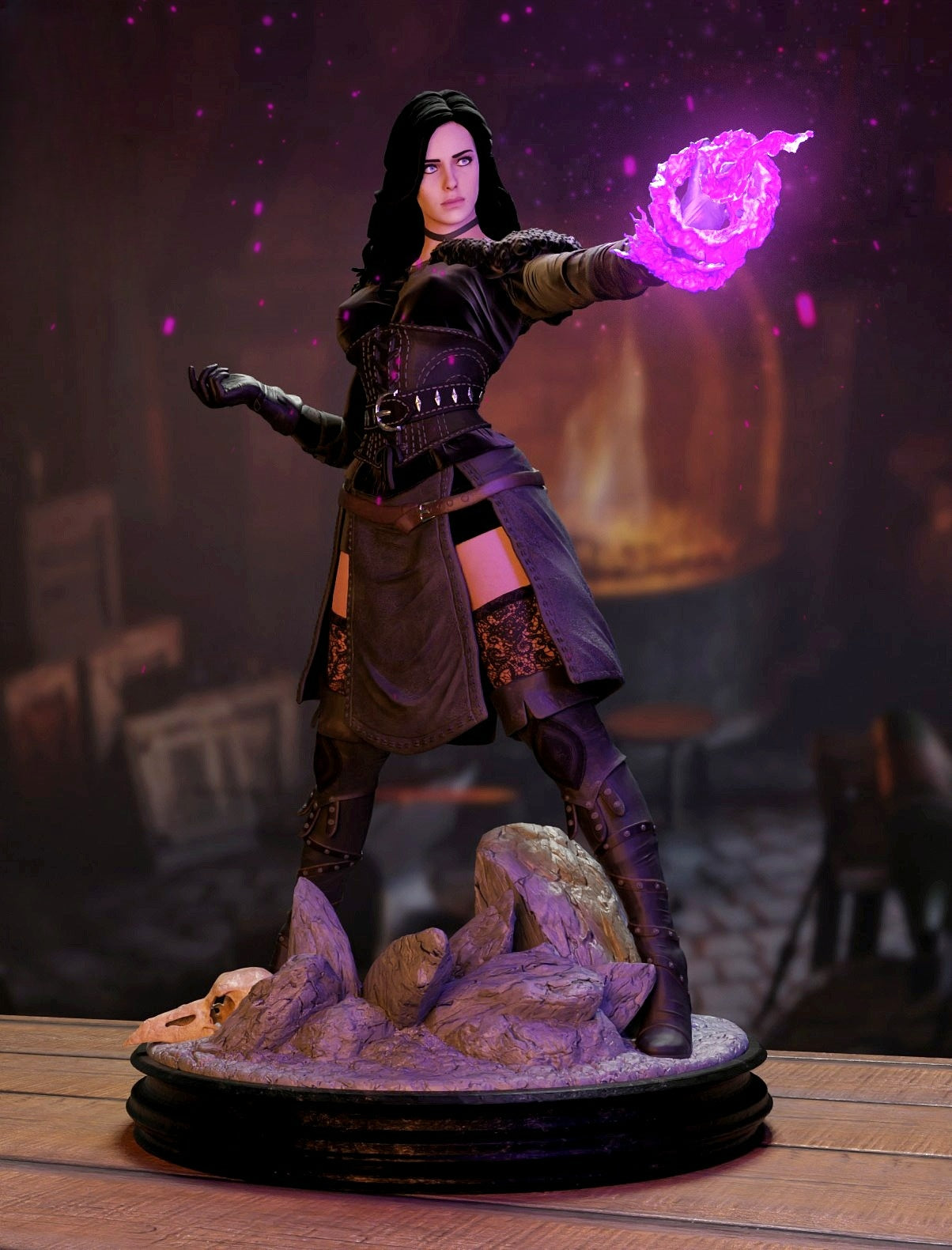 3212 Yennefer of Vengerberg - The Witcher - STL 3D Print Files