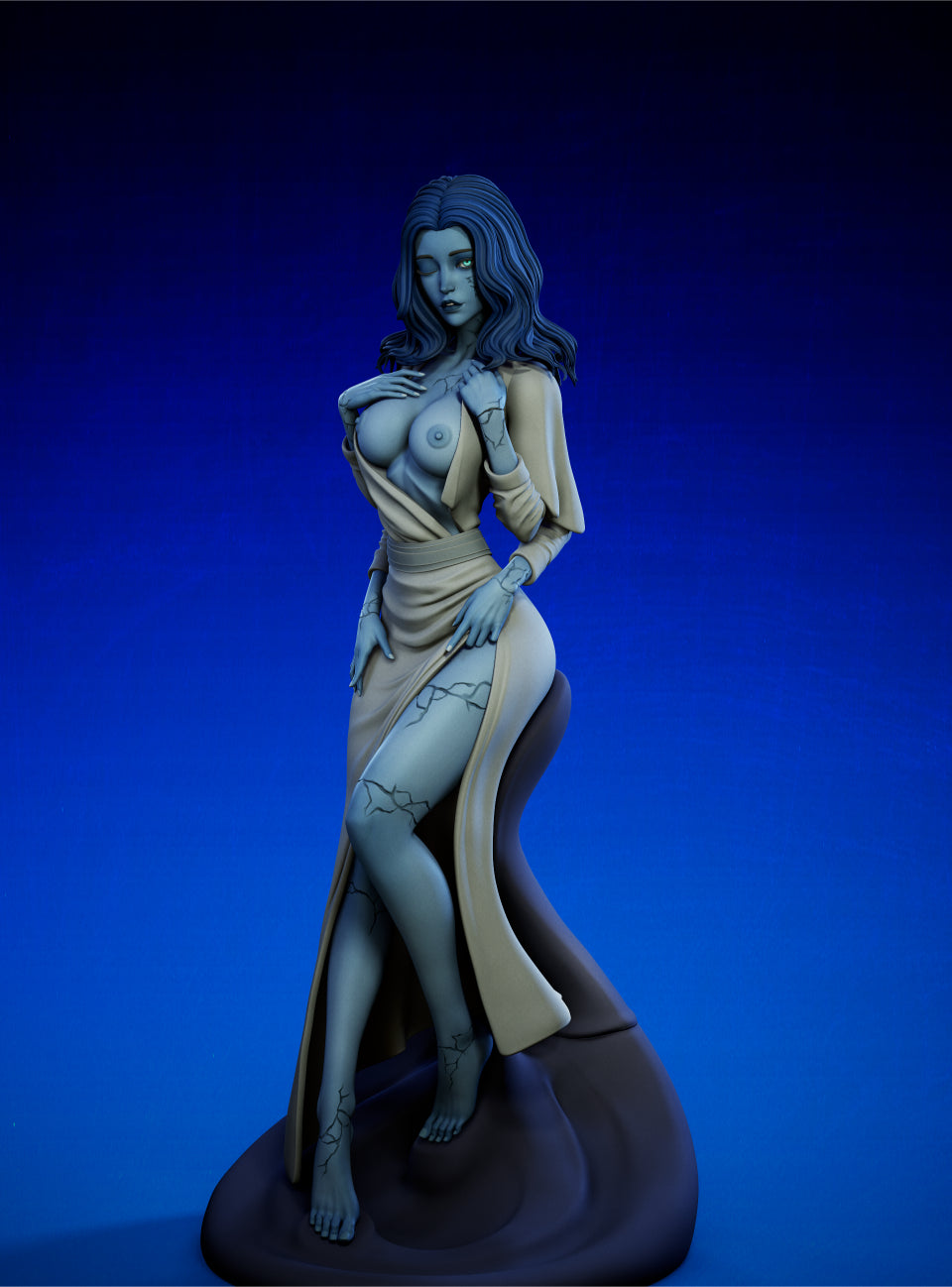4208 Ranni the Witch NSFW - Elden Ring  - STL 3D Print Files X 3D Animations