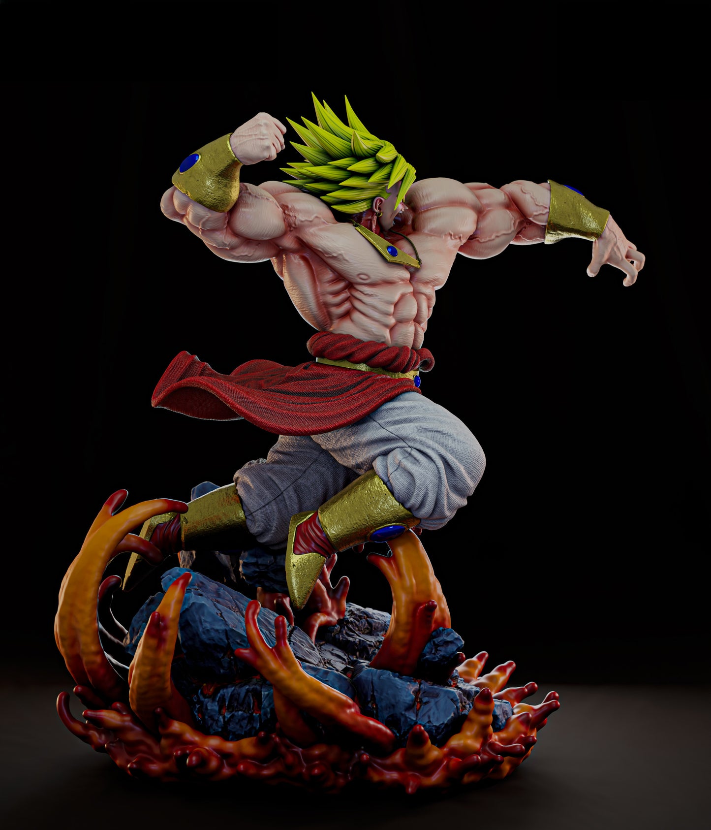 1949 Broly - Dragon Ball - STL 3D Print Files