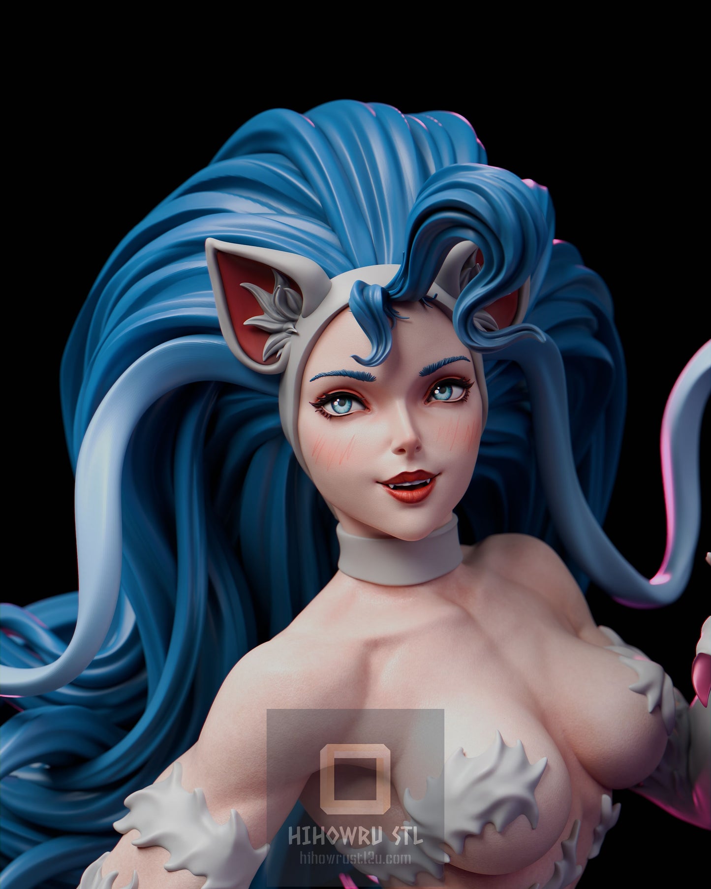 4553 Felicia - Darkstalkers - STL 3D Print Files