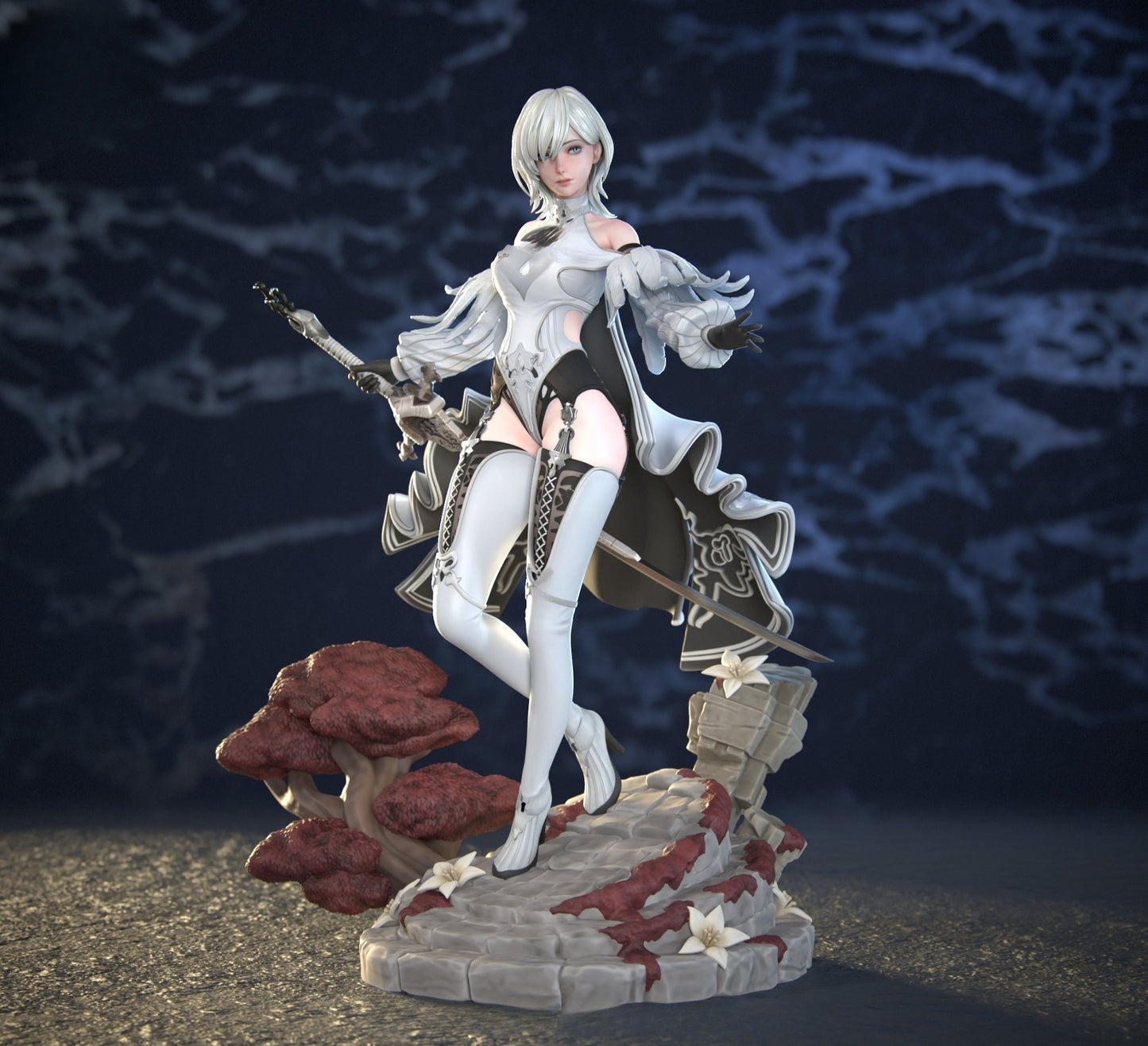 3299 YoRHa No.10 Type H - NIER - STL 3D Print Files