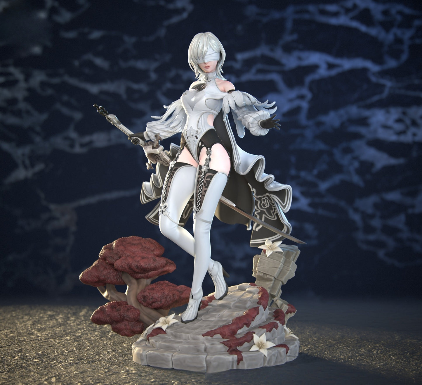 3299 YoRHa No.10 Type H - NIER - STL 3D Print Files