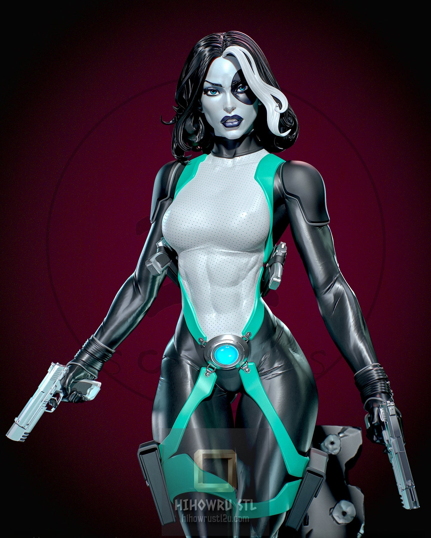 5421 Domino NSFW - Marvel Comics - STL 3D Print Files
