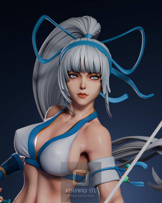 5048 Mina Majikina NSFW - Samurai Shodown - STL 3D Print Files