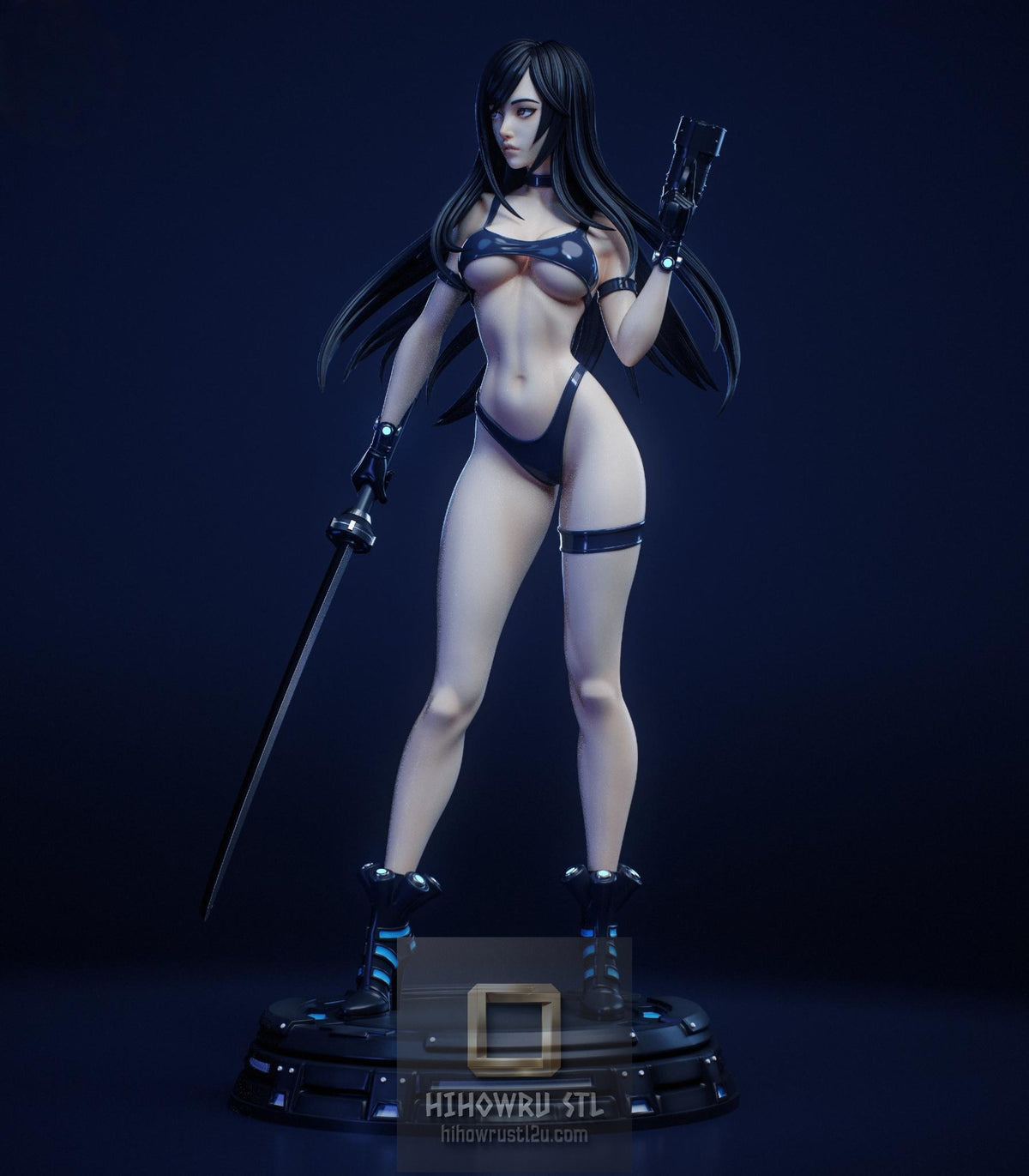 5658 Reika Shimohira NSFW - Gantz - STL 3D Print Files