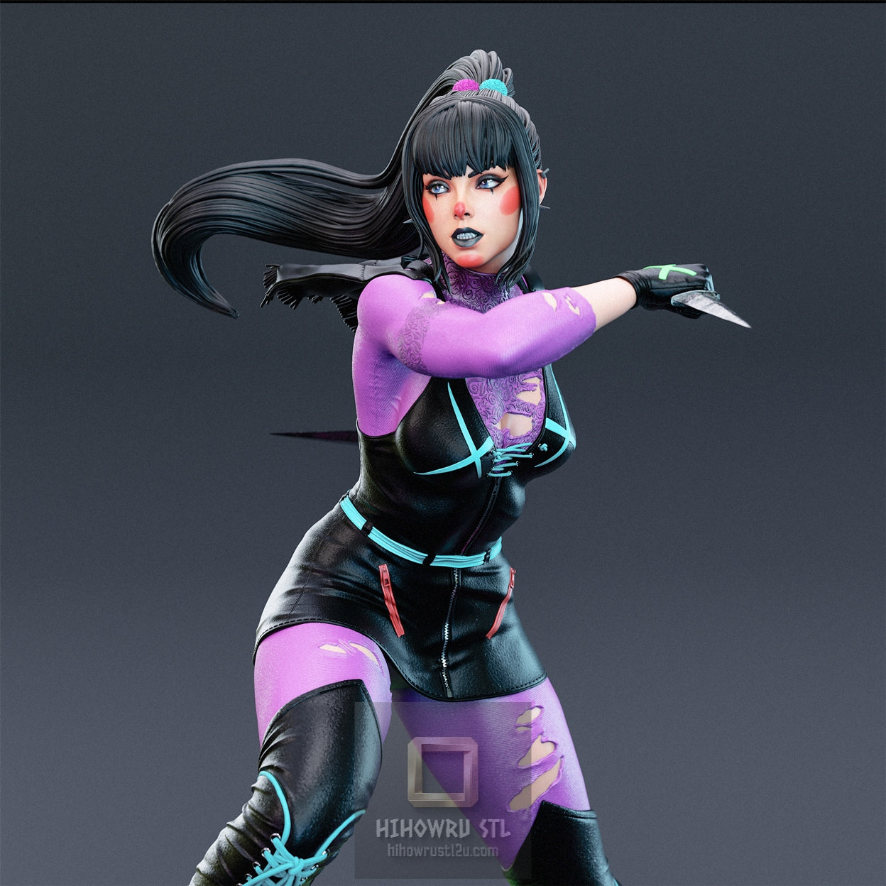 4935 Punchline NSFW - DC Comics  - STL 3D Print Files