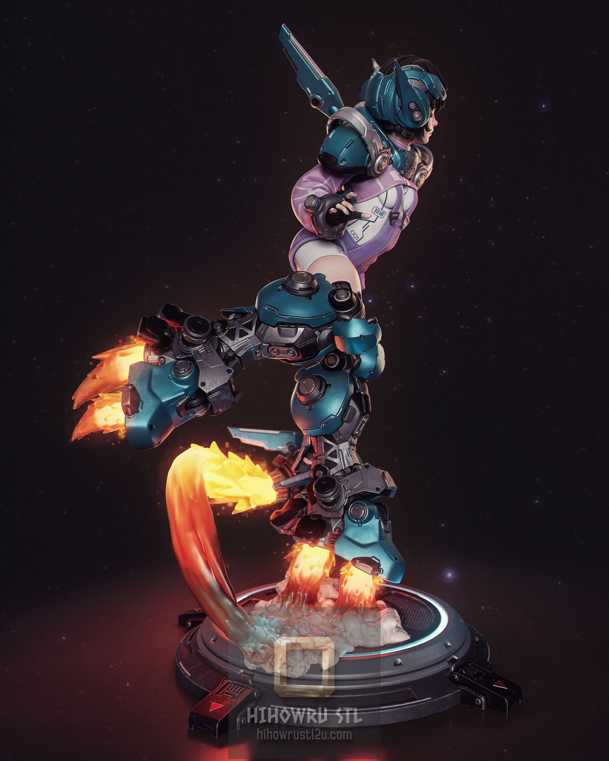 5167 Nillai Mechagirl - STL 3D Print Files