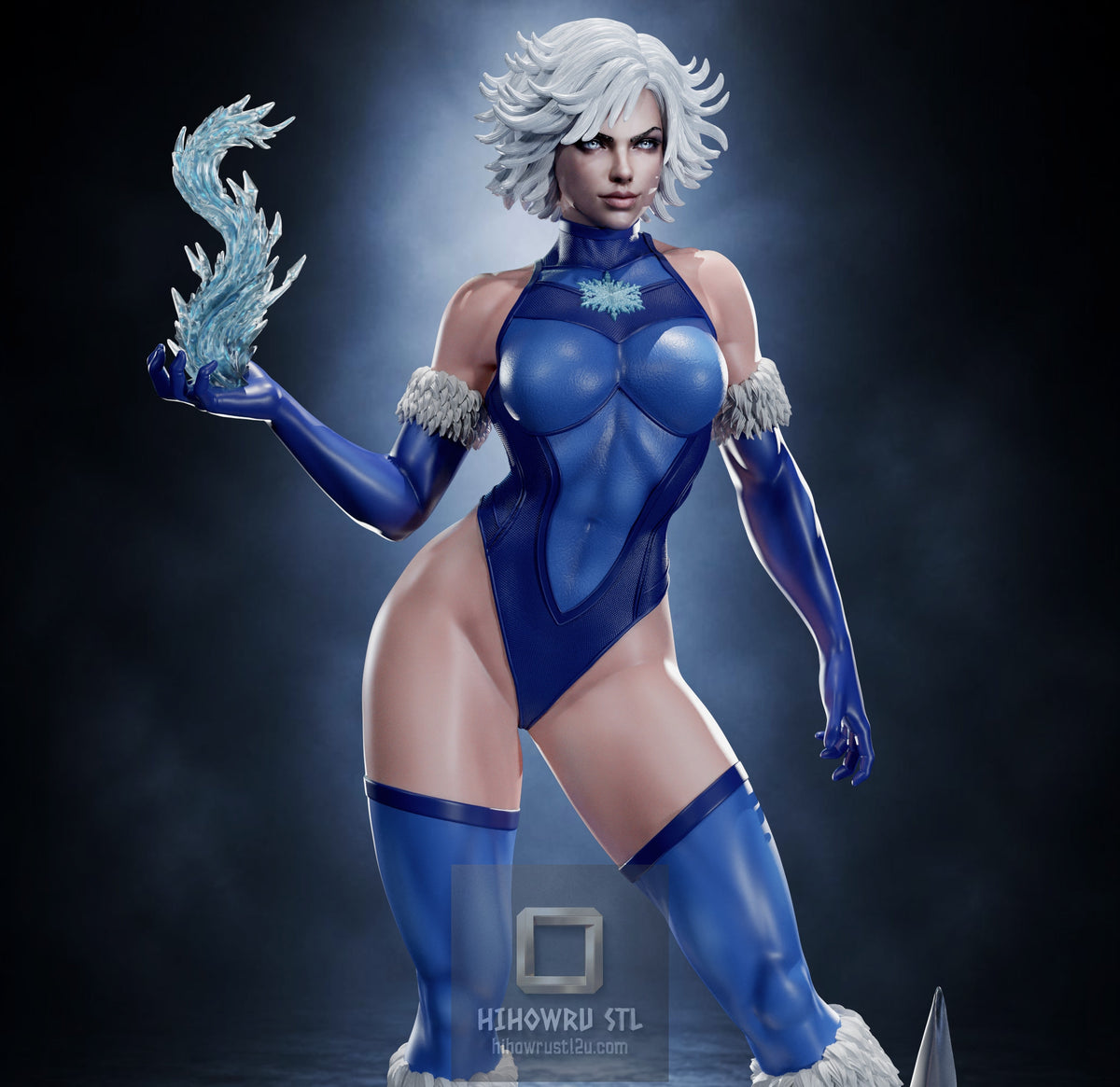5511 Killer Frost - DC Comics - STL 3D Print Files