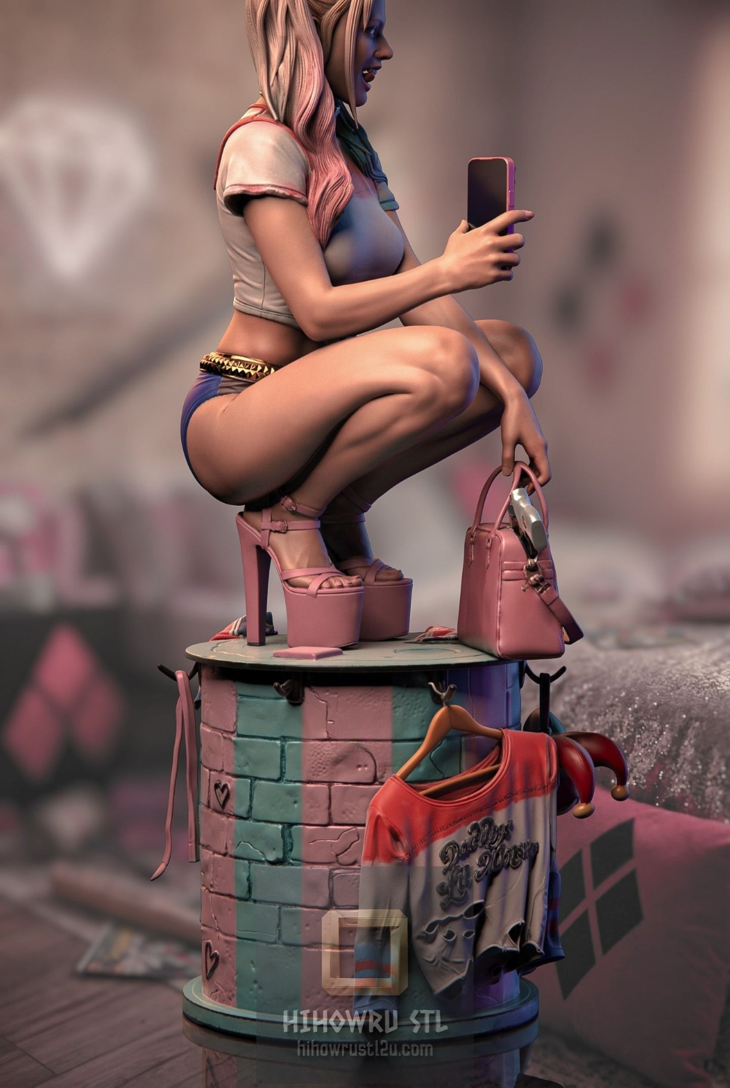 5135 Harley Quinn - DC Comics - STL 3D Print Files